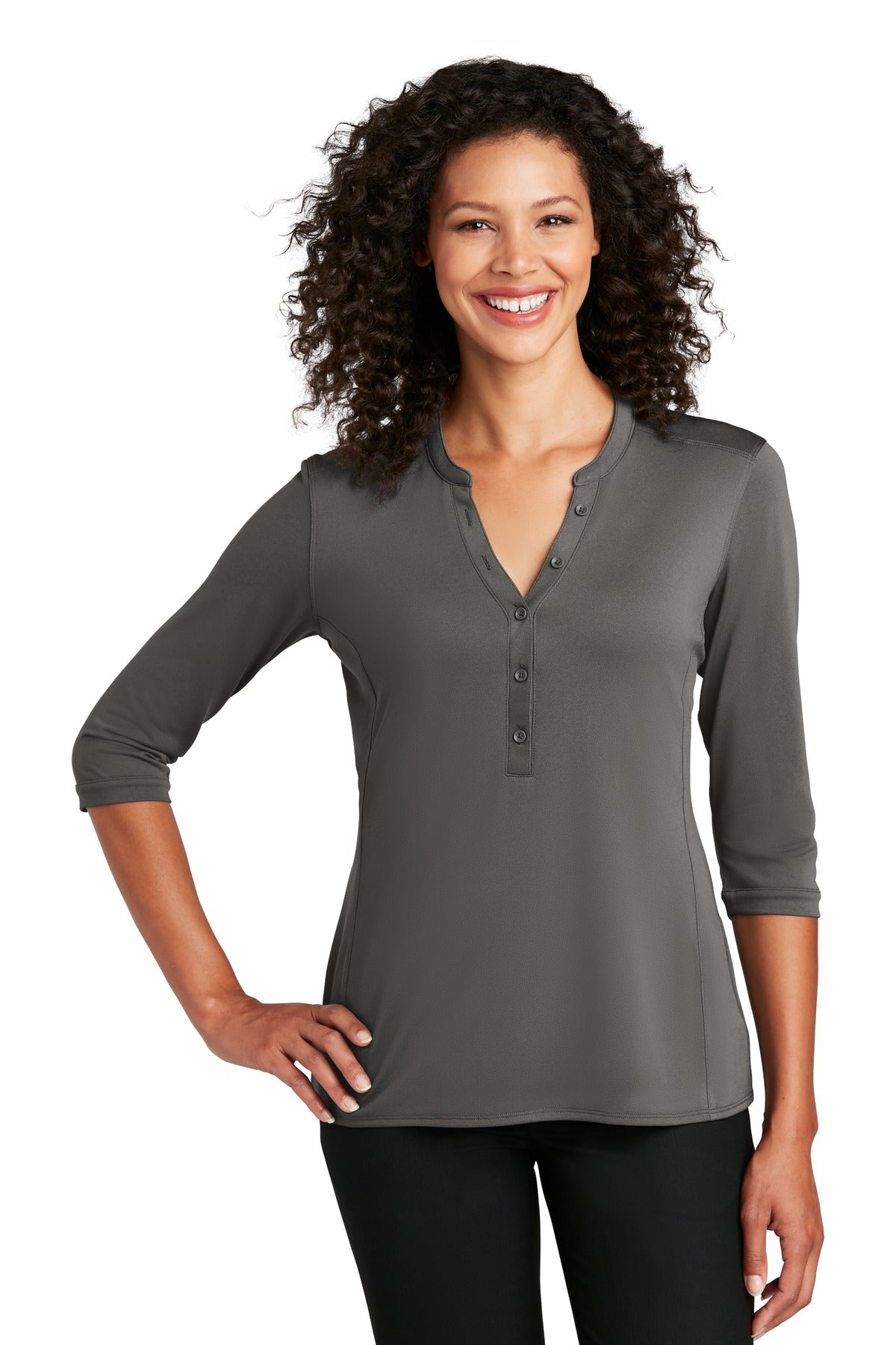 Port Authority® Women's UV Choice Pique Henley
