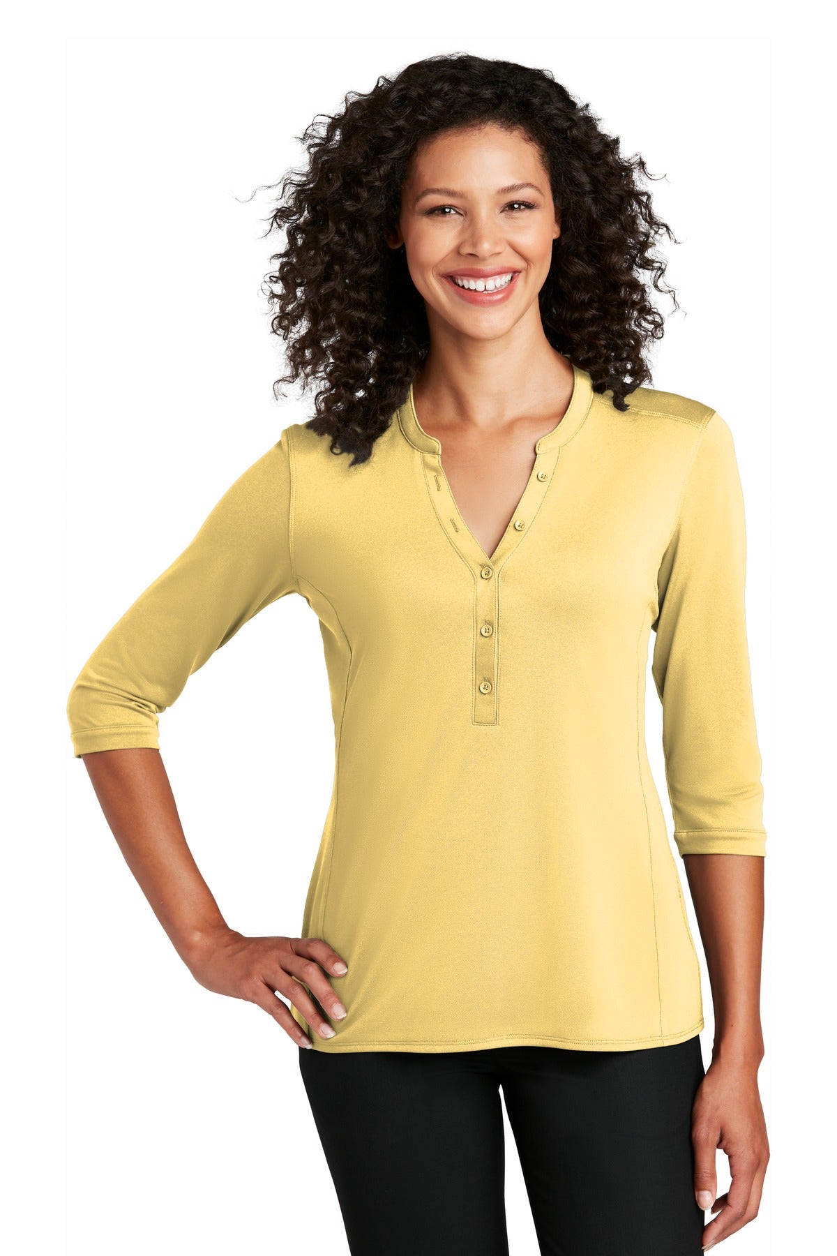 Port Authority® Women's UV Choice Pique Henley