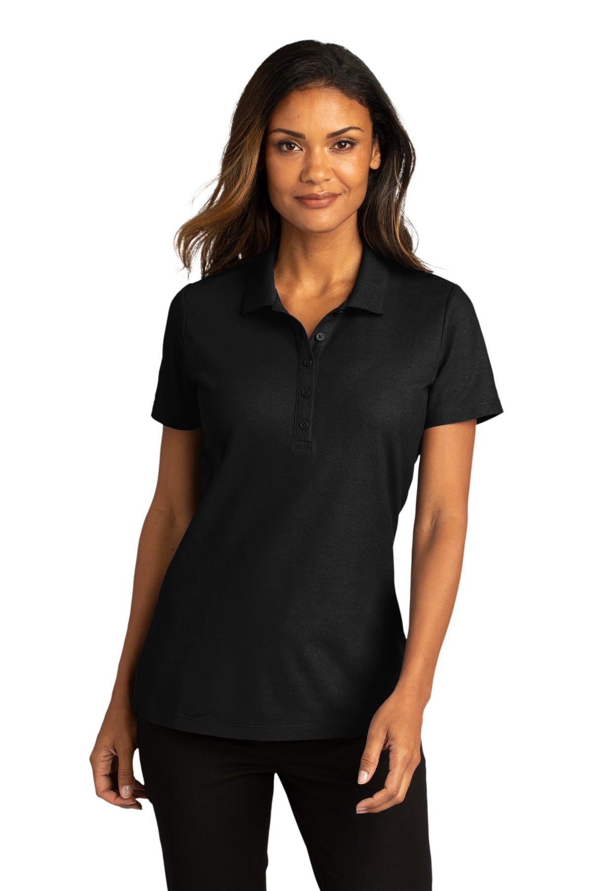 Port Authority® Women's SuperPro React Polo (CORE COLORS)