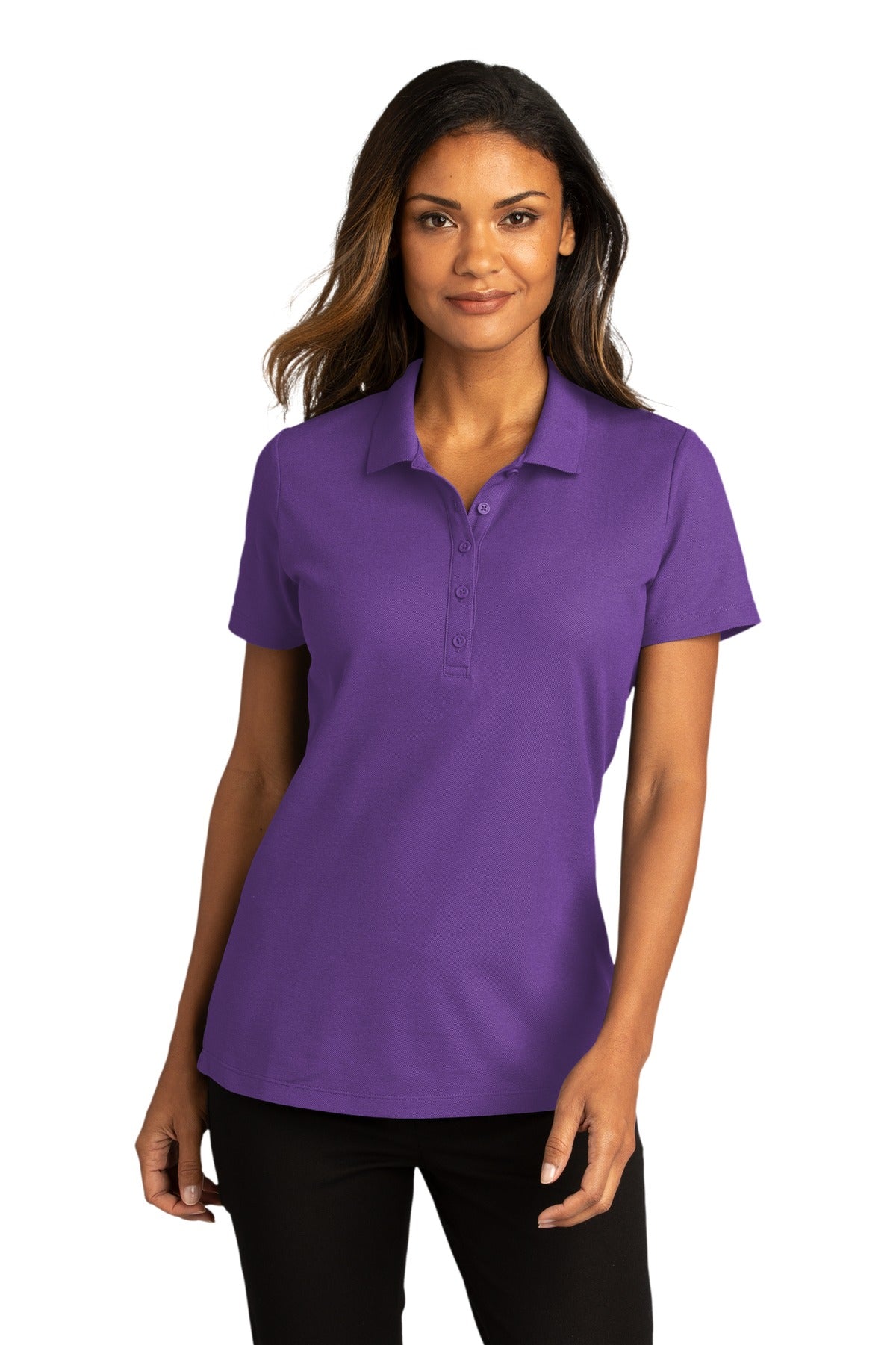 Port Authority® Women's SuperPro React Polo (CORE COLORS)