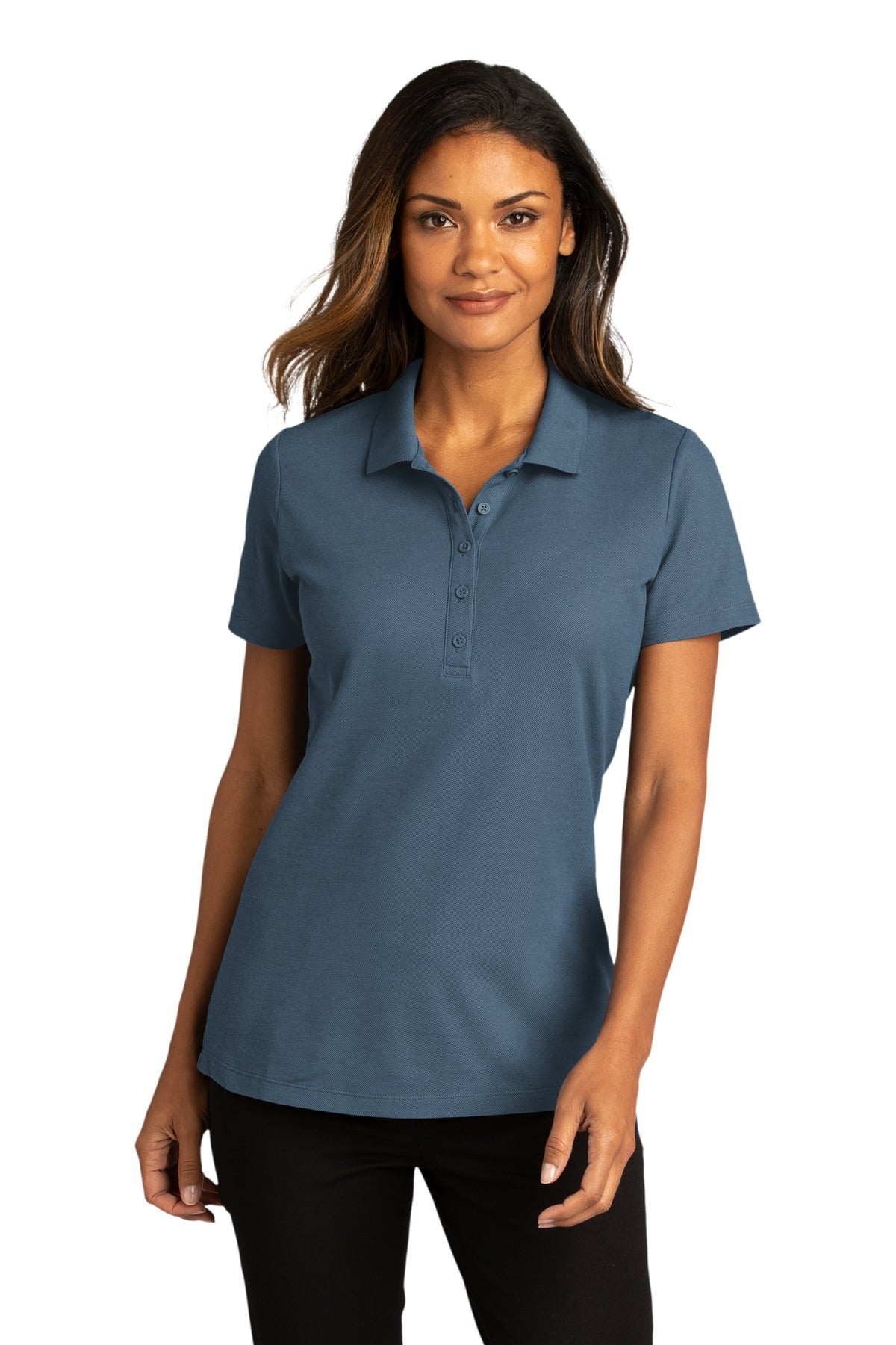Port Authority® Women's SuperPro React Polo (CORE COLORS)