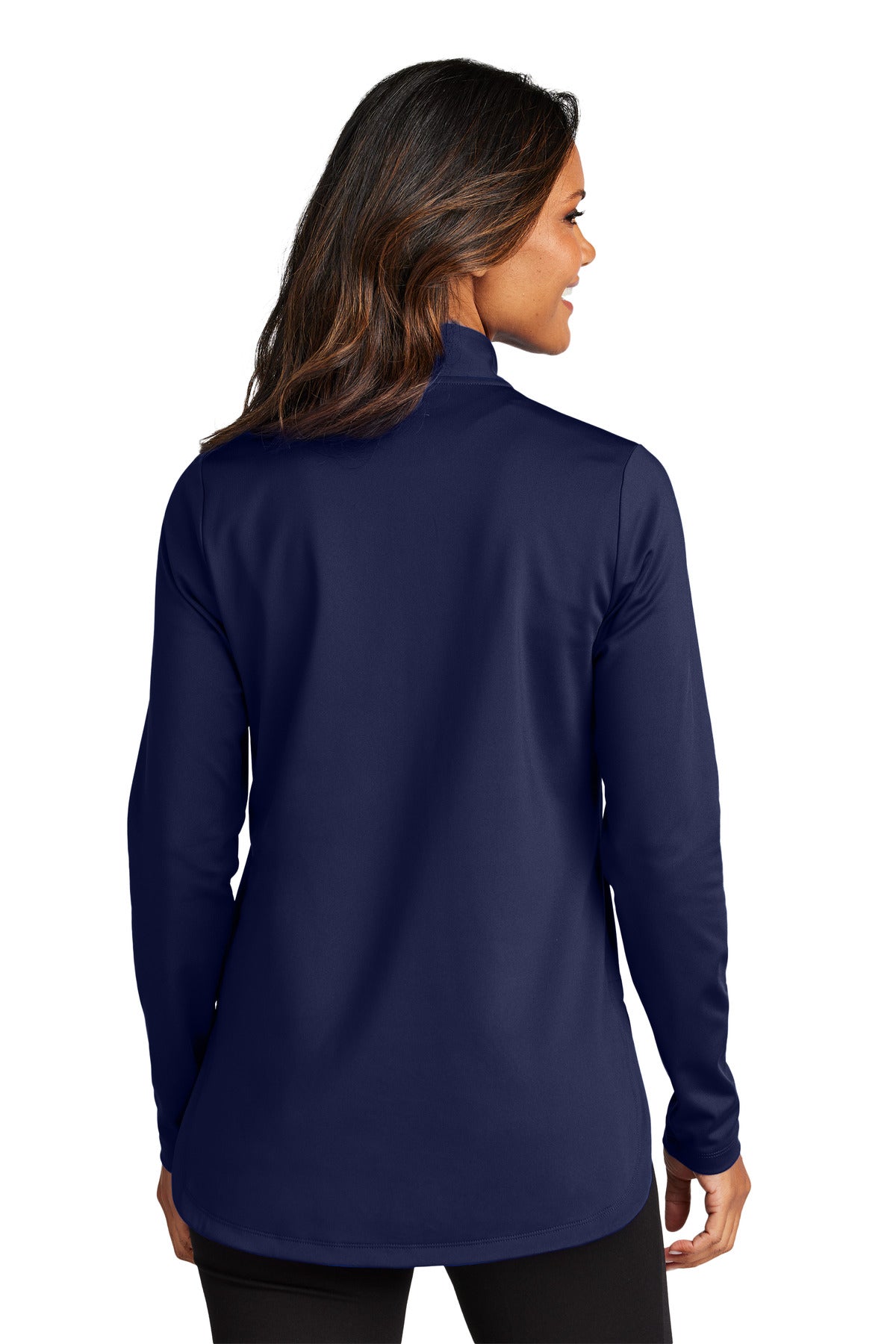 Port Authority® Women's C-FREE® Double Knit 1/4-Zip