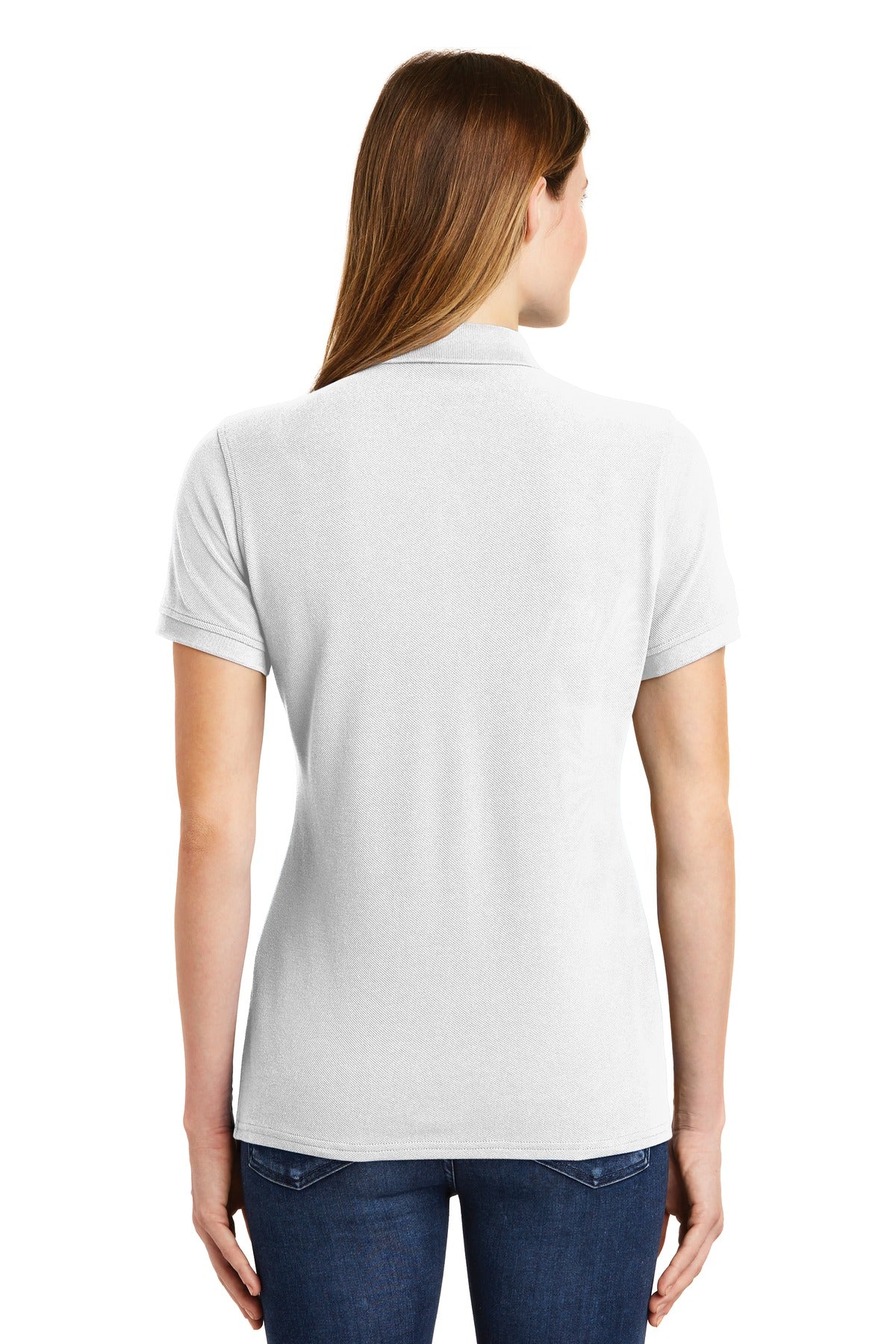 Port & Company® Ladies Combed Ring Spun Pique Polo