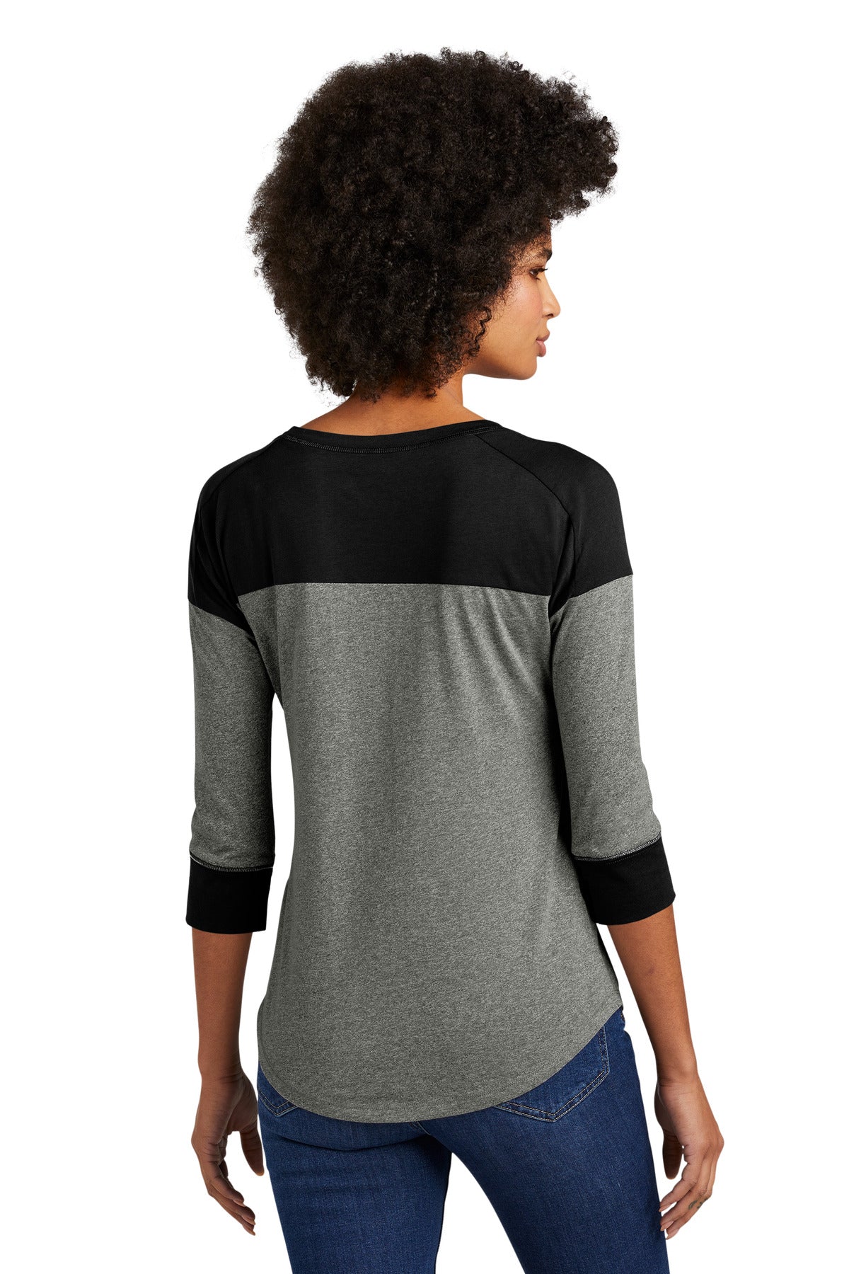 New Era® Women's Heritage Blend 3/4-Sleeve Baseball Raglan Tee