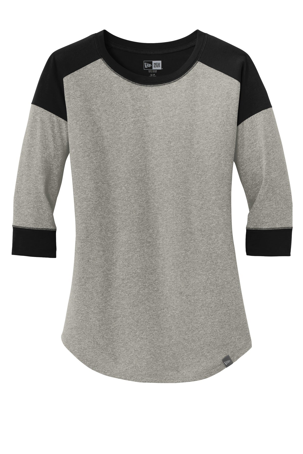 New Era® Women's Heritage Blend 3/4-Sleeve Baseball Raglan Tee