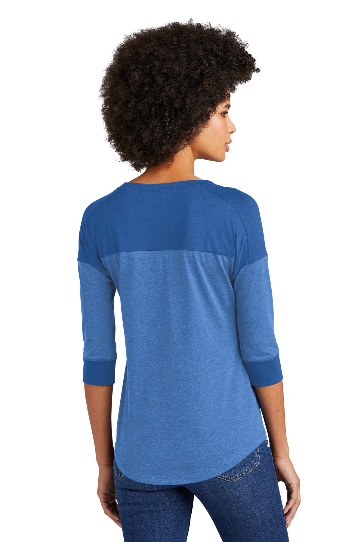 New Era® Women's Heritage Blend 3/4-Sleeve Baseball Raglan Tee