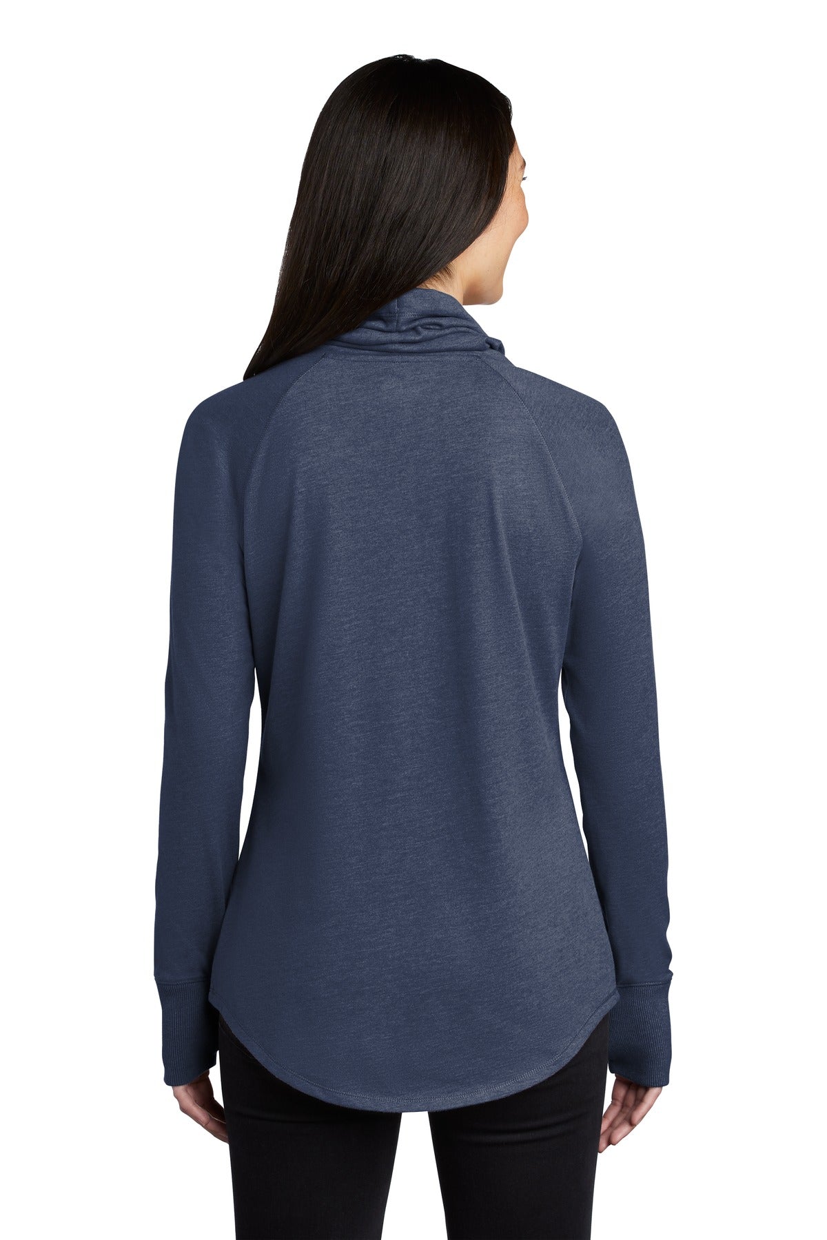 New Era® Women's Sueded Cotton Blend Cowl Tee
