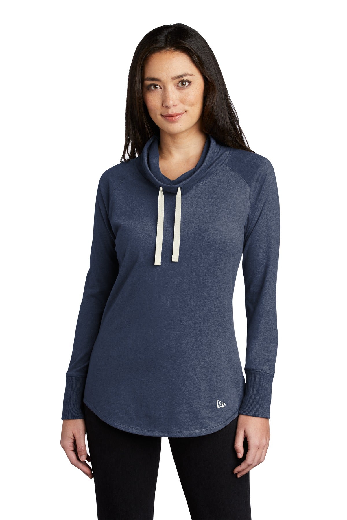 New Era® Women's Sueded Cotton Blend Cowl Tee
