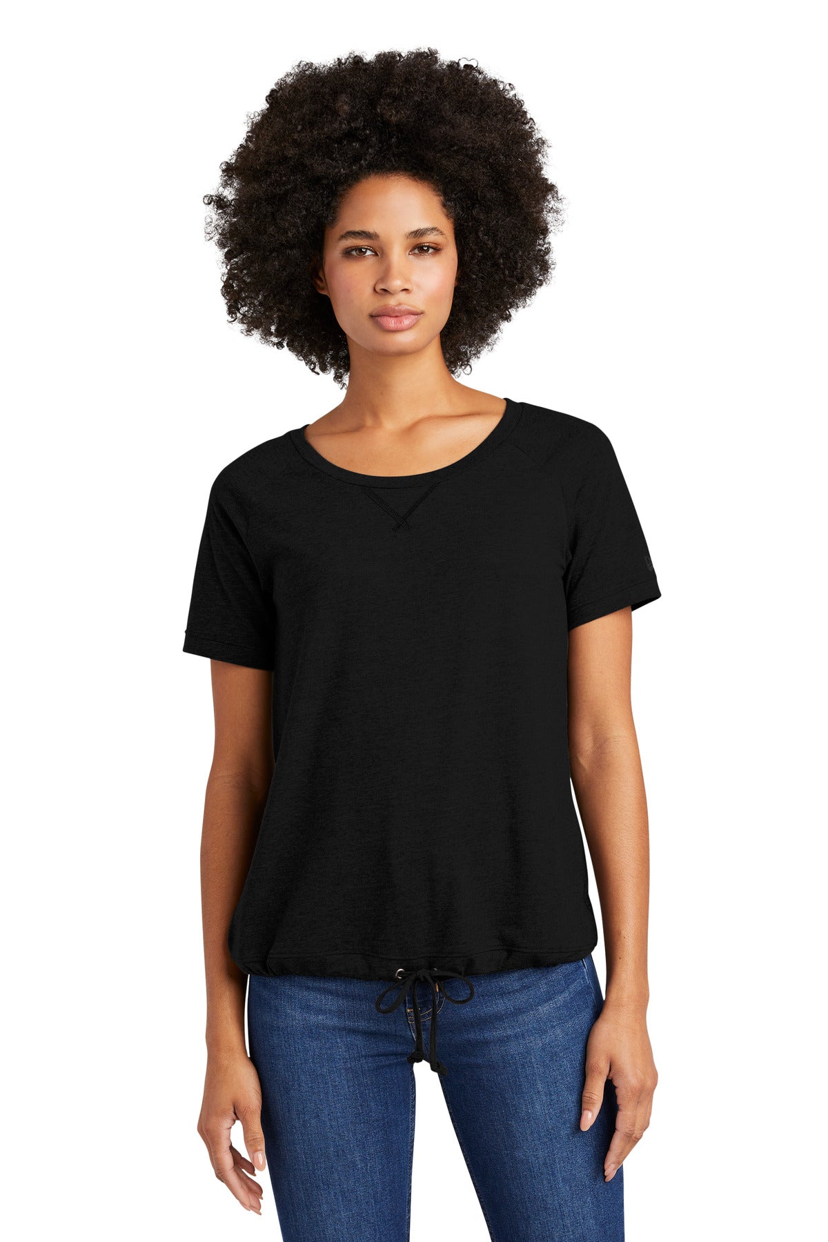 New Era® Women's Tri-Blend Performance Cinch Tee