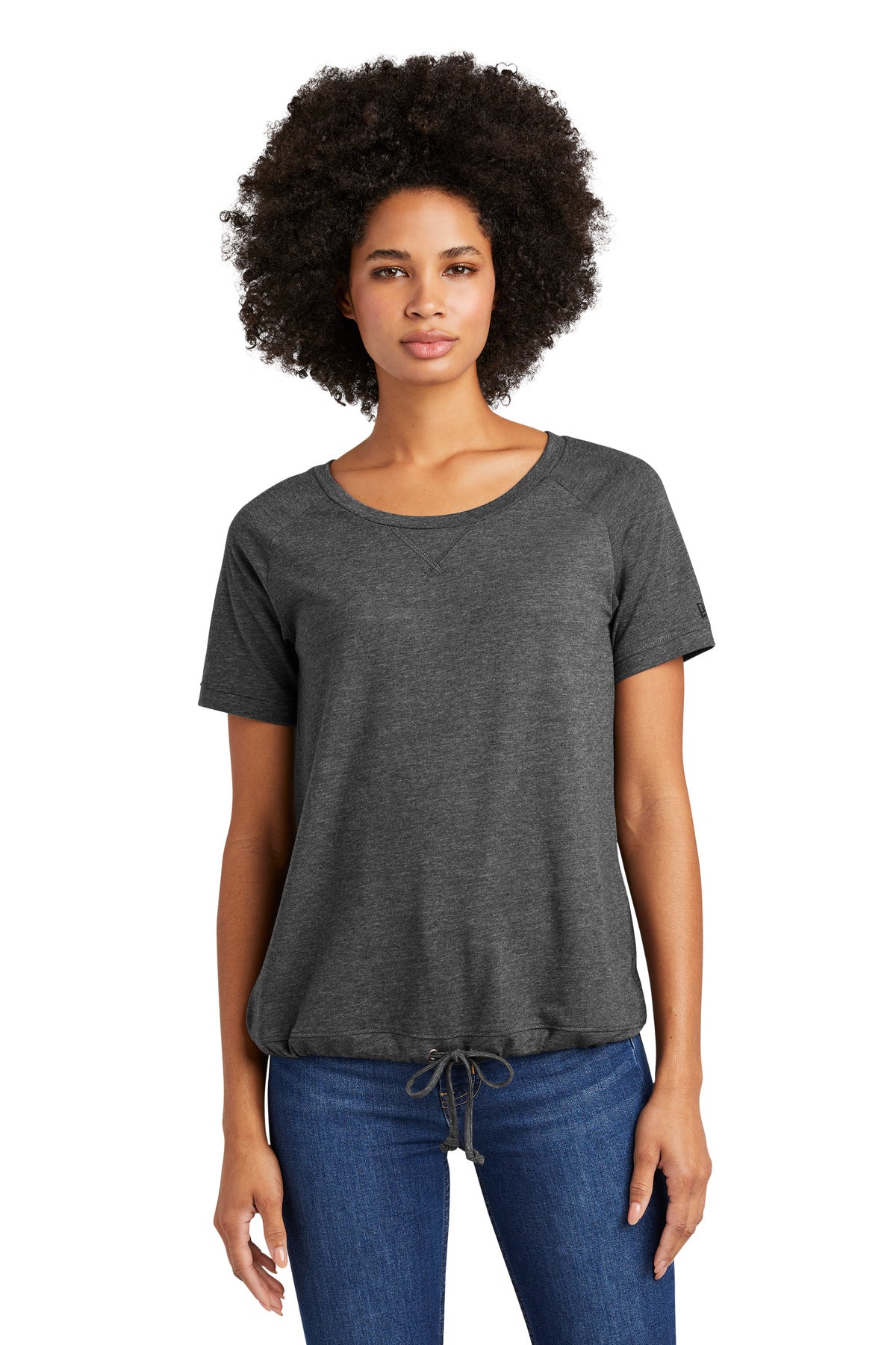 New Era® Women's Tri-Blend Performance Cinch Tee