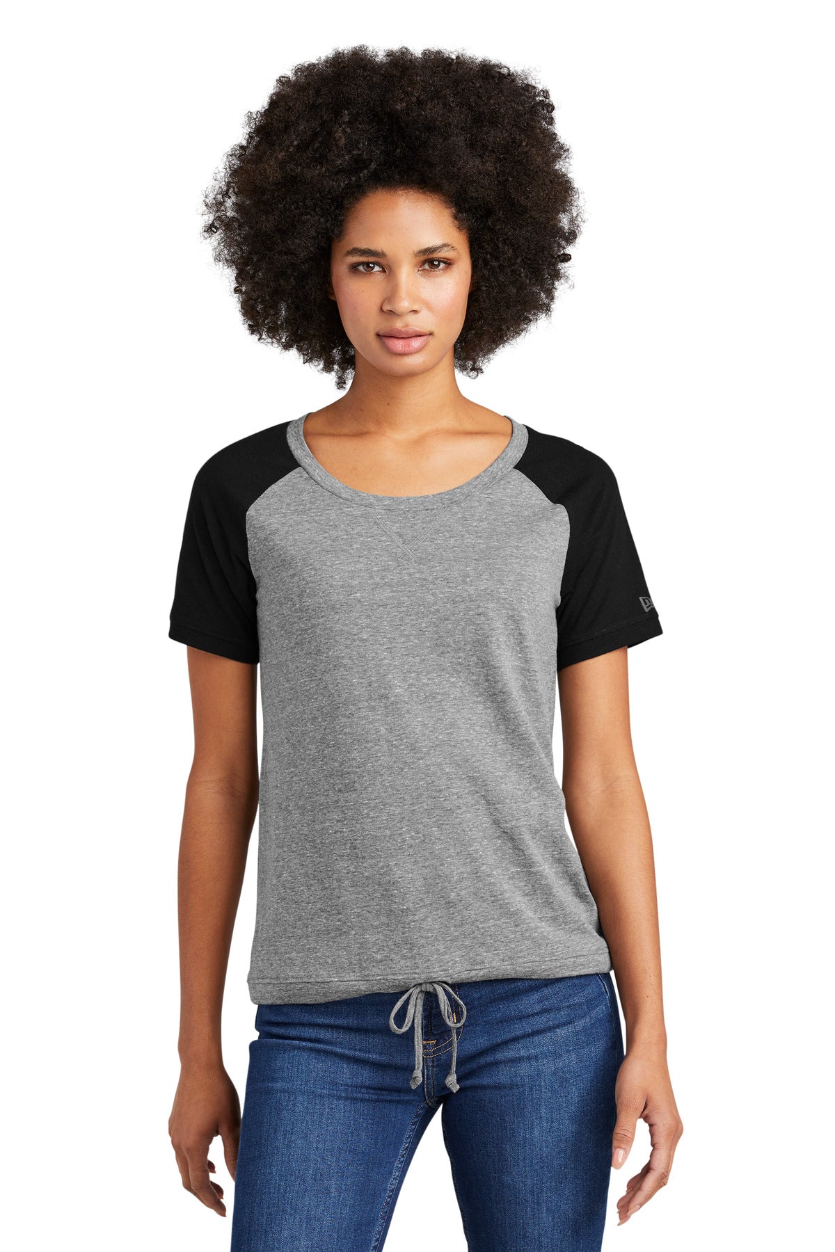 New Era® Women's Tri-Blend Performance Cinch Tee
