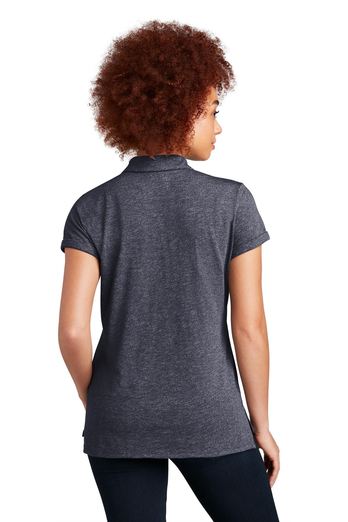 New Era® Women's Slub Twist Polo