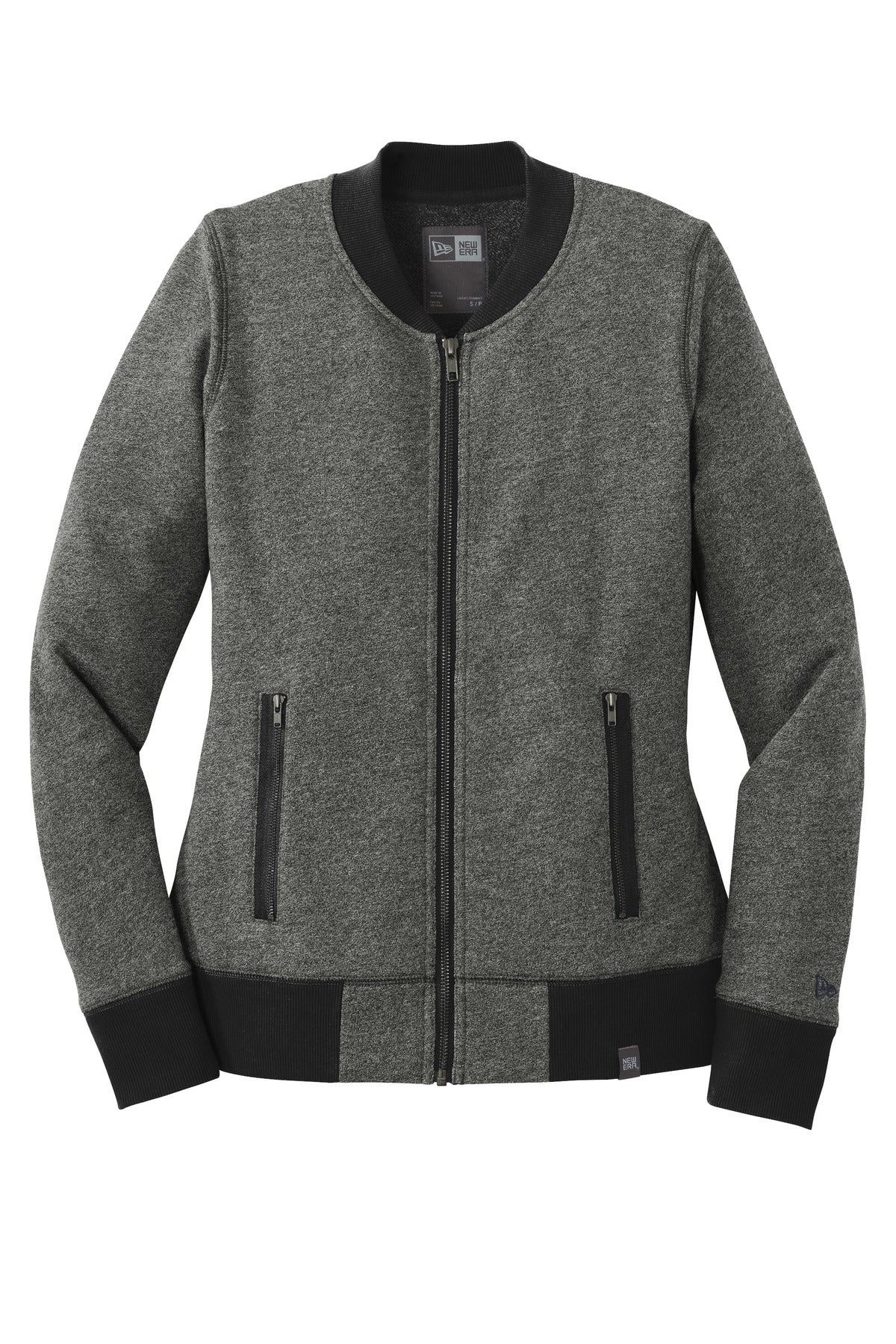 New Era® Women's French Terry Baseball Full-Zip