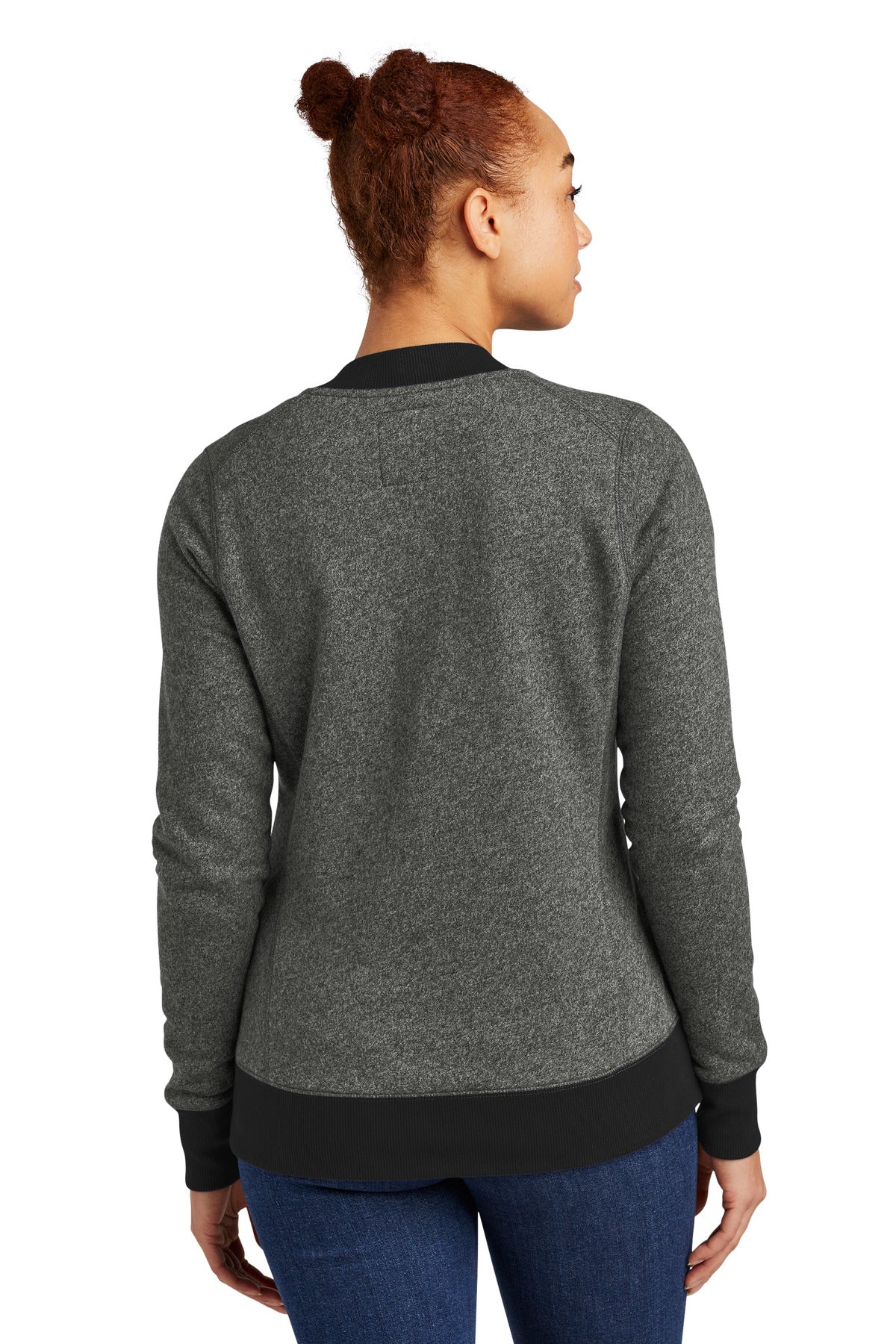 New Era® Women's French Terry Baseball Full-Zip