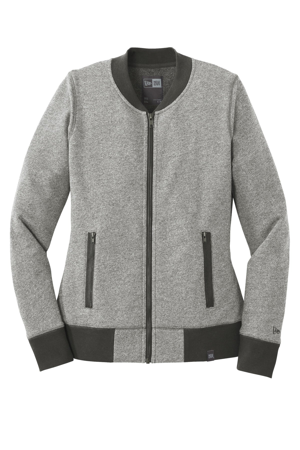 New Era® Women's French Terry Baseball Full-Zip
