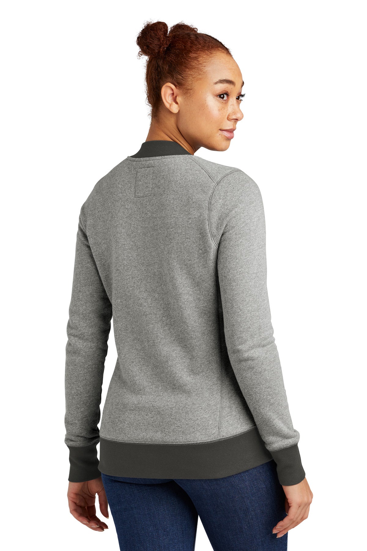 New Era® Women's French Terry Baseball Full-Zip