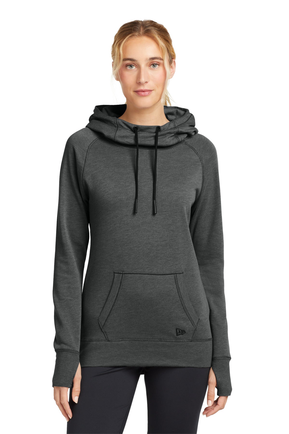 New Era® Women's Tri-Blend Fleece Pullover Hoodie