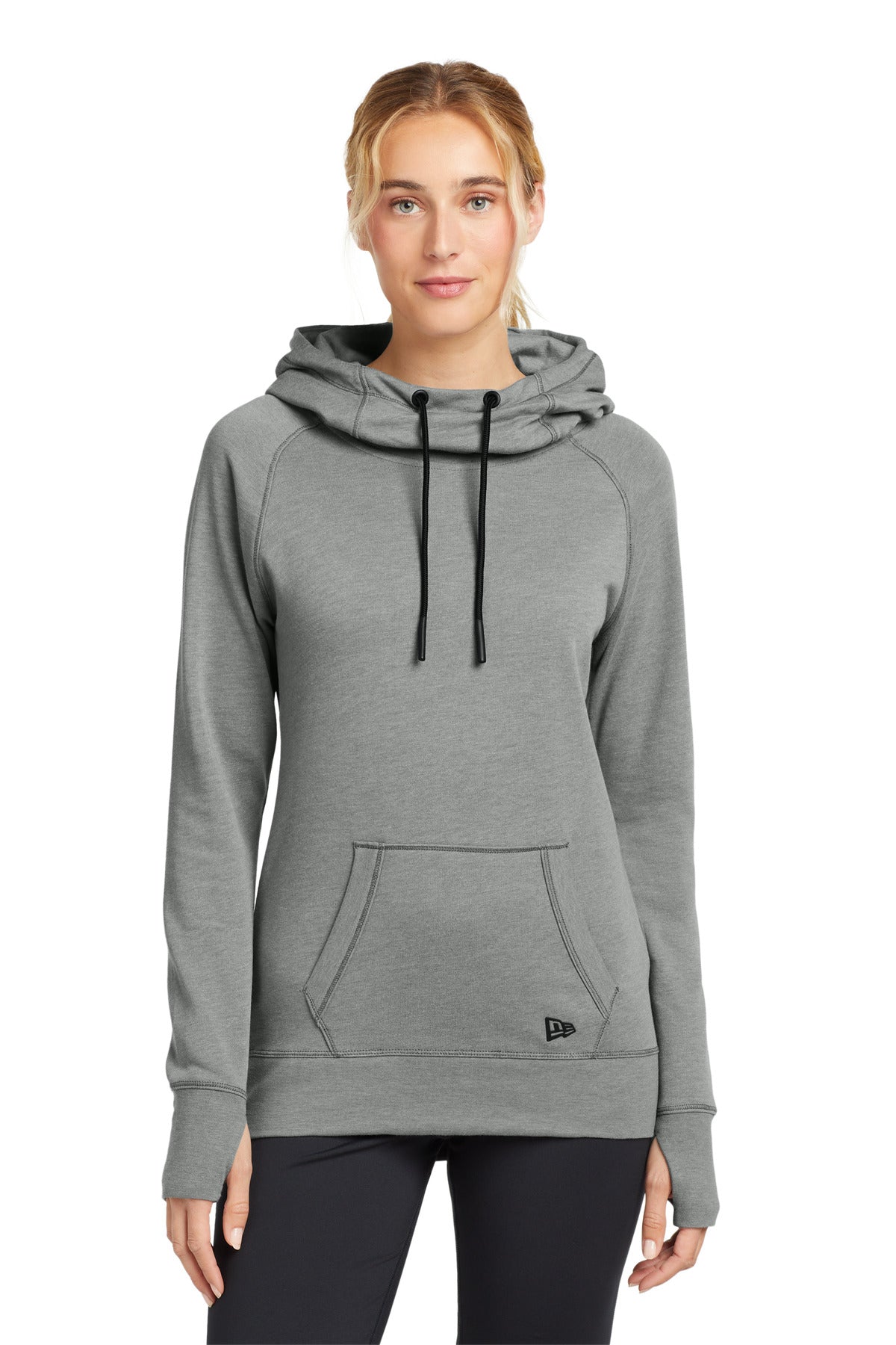 New Era® Women's Tri-Blend Fleece Pullover Hoodie
