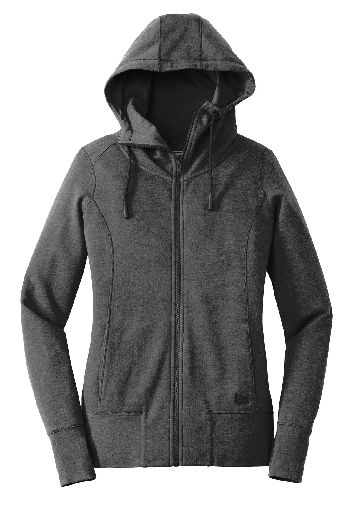 New Era® Women's Tri-Blend Fleece Full-Zip Hoodie
