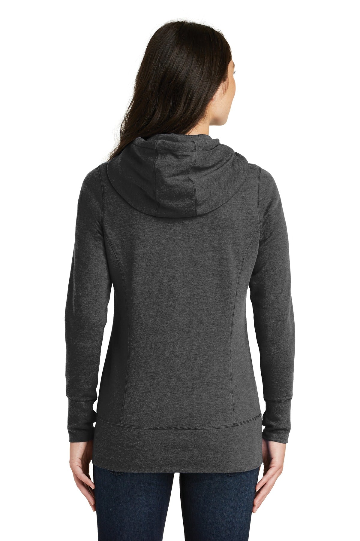New Era® Women's Tri-Blend Fleece Full-Zip Hoodie