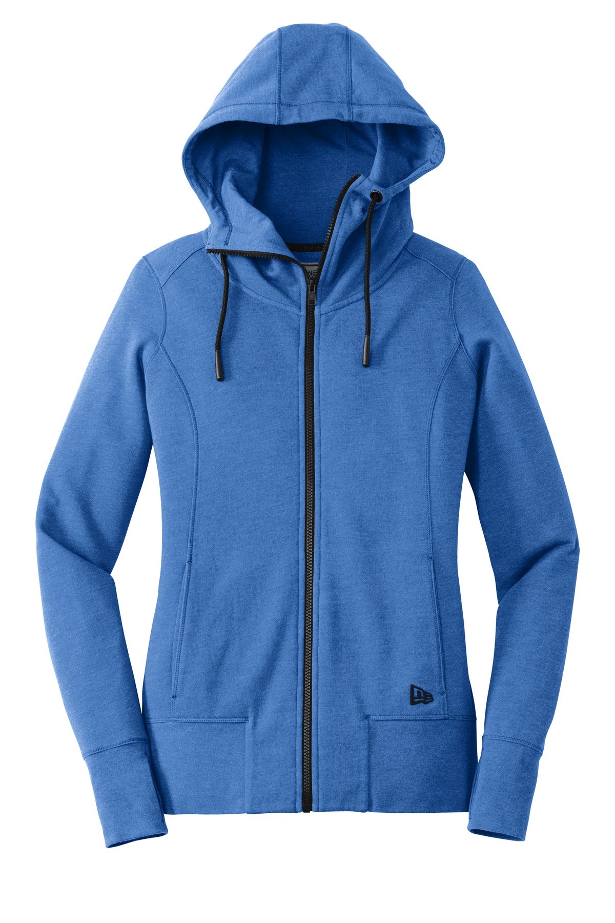 New Era® Women's Tri-Blend Fleece Full-Zip Hoodie