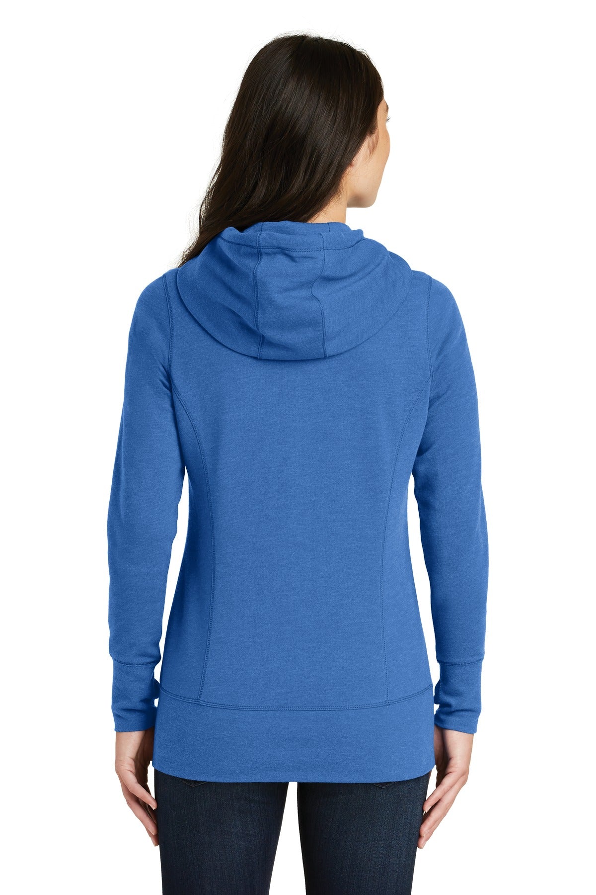 New Era® Women's Tri-Blend Fleece Full-Zip Hoodie