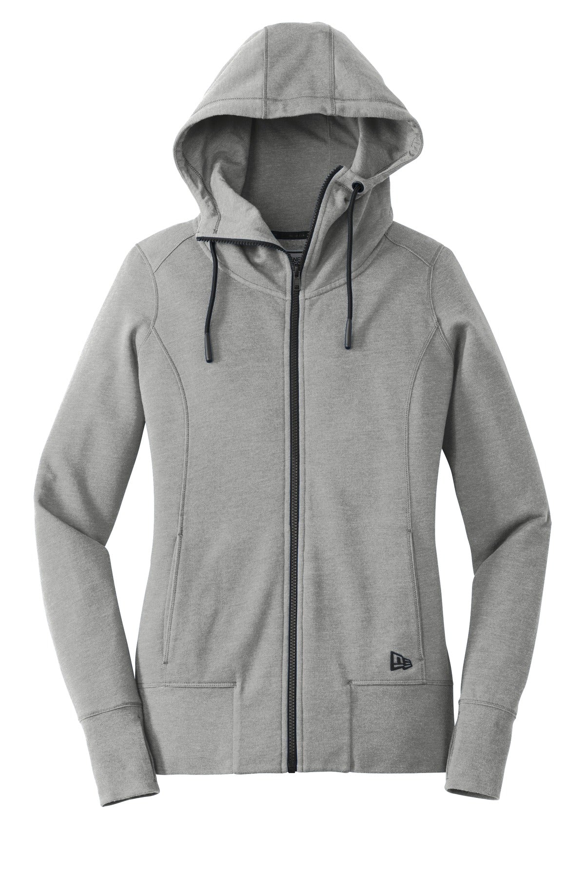 New Era® Women's Tri-Blend Fleece Full-Zip Hoodie