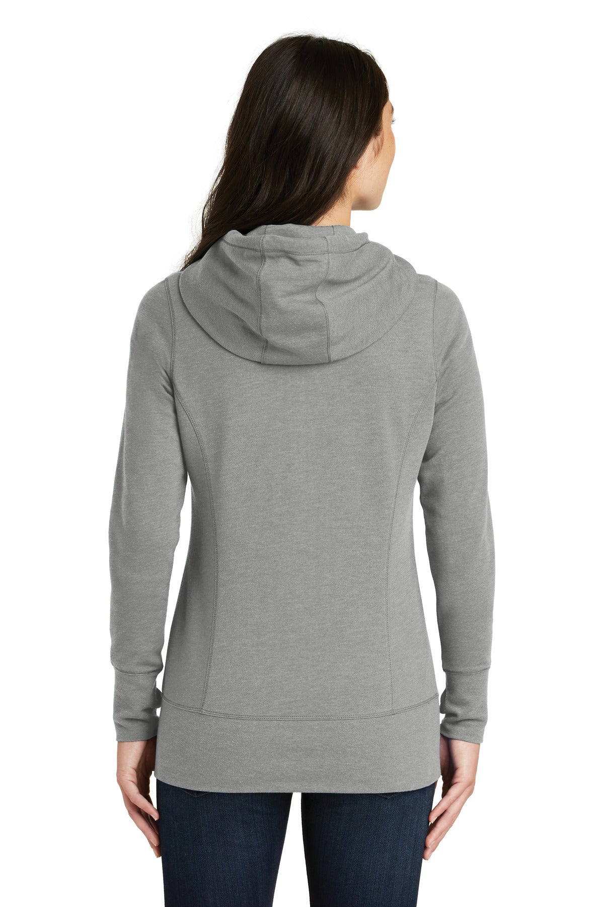 New Era® Women's Tri-Blend Fleece Full-Zip Hoodie