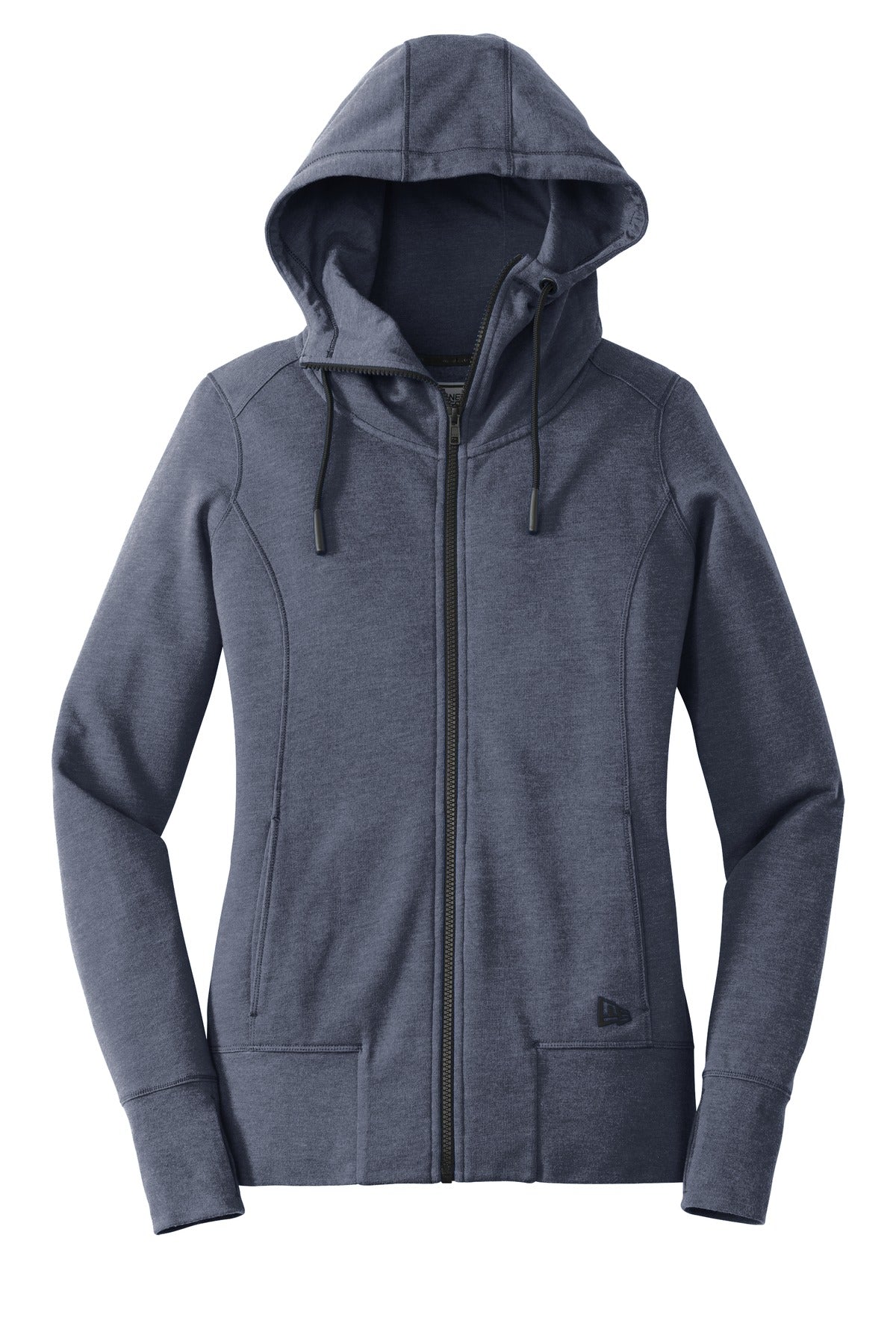 New Era® Women's Tri-Blend Fleece Full-Zip Hoodie