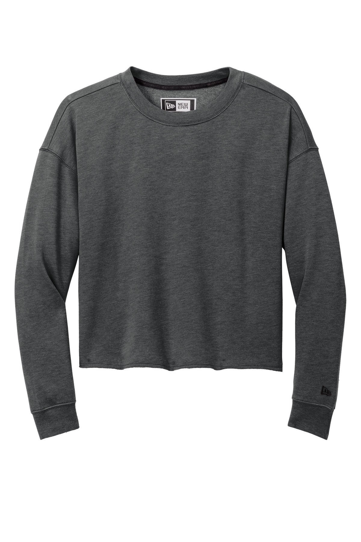 New Era® Women's Tri-Blend Fleece Crop Crew