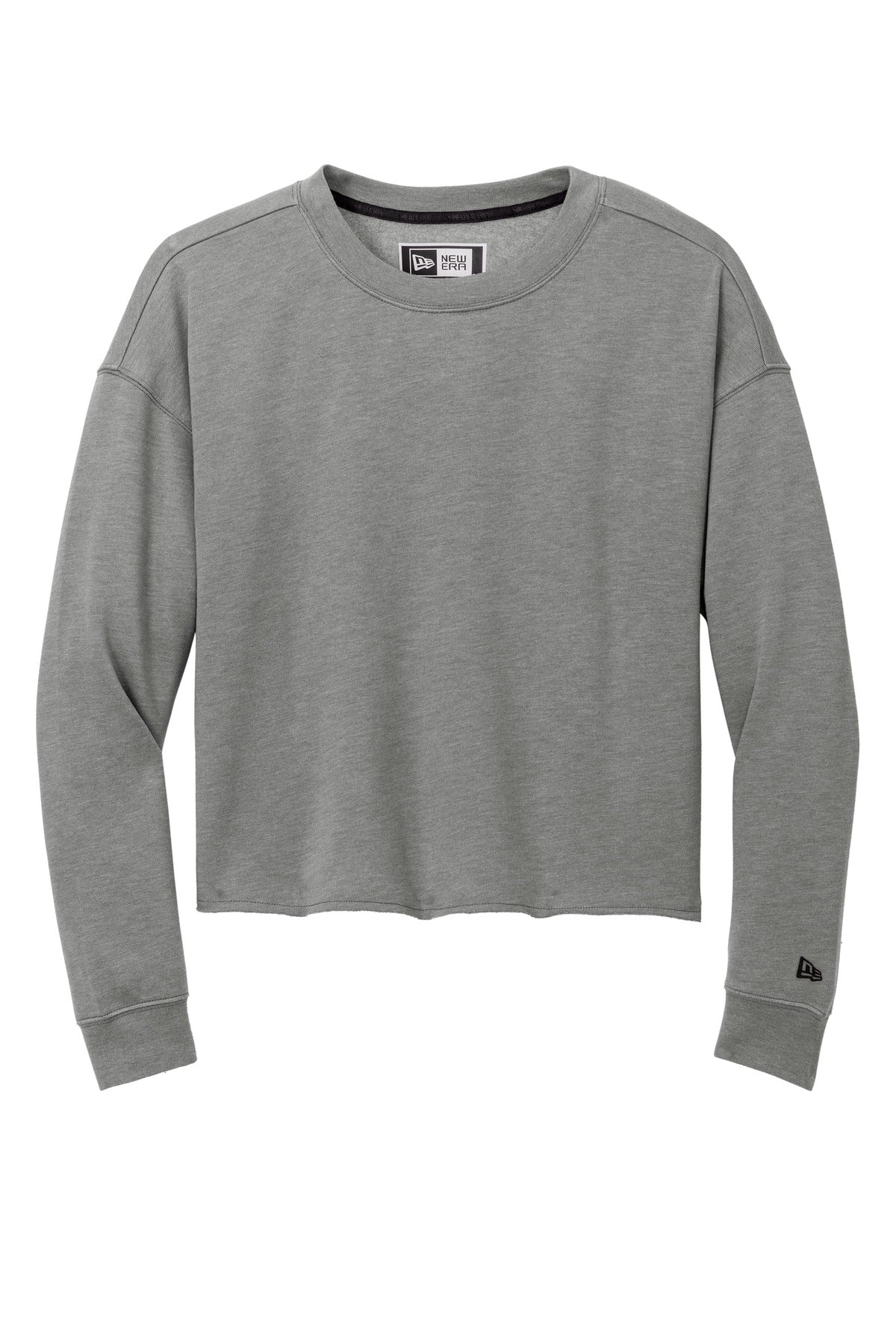 New Era® Women's Tri-Blend Fleece Crop Crew