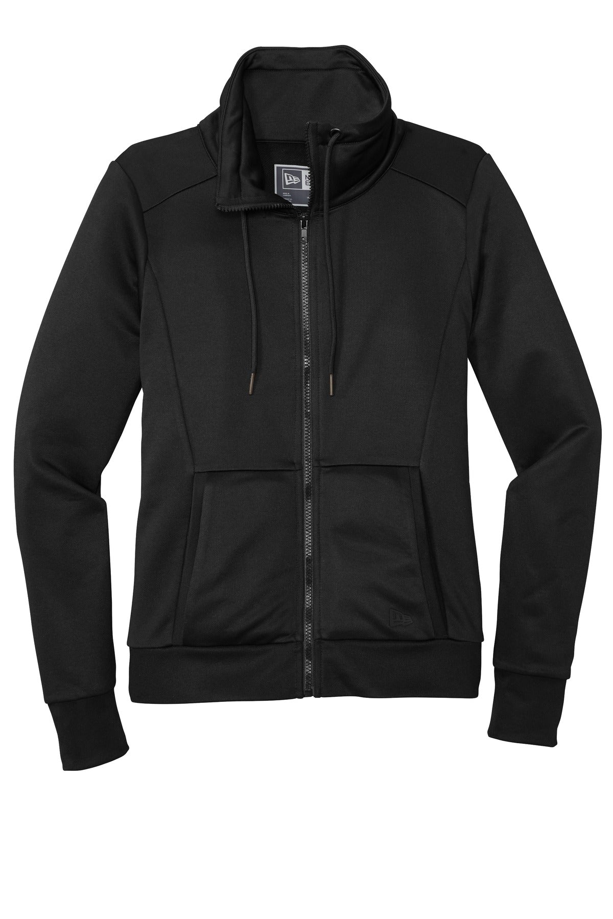 New Era® Women's Performance Terry Full-Zip Cowl