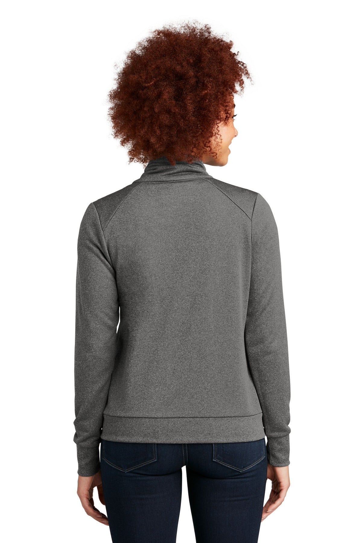 New Era® Women's Performance Terry Full-Zip Cowl