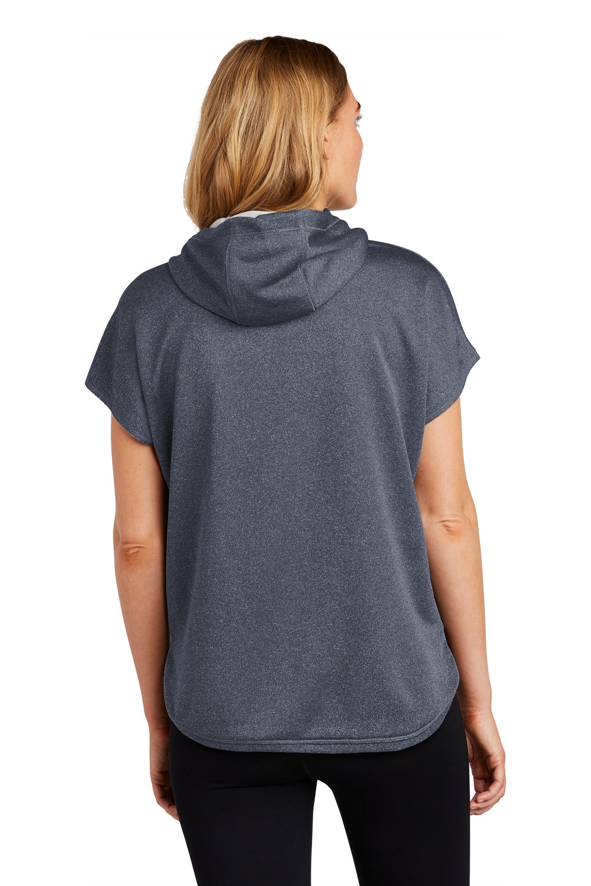 New Era® Women's Performance Terry Short Sleeve Hoodie