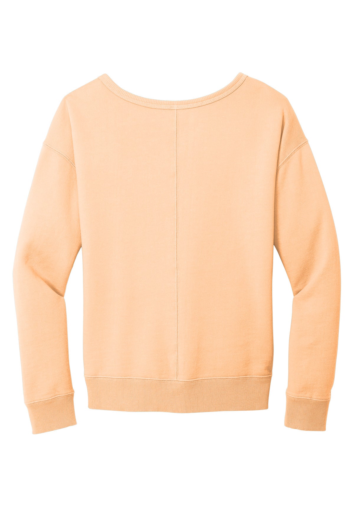 Port & Company® Women's Beach Wash® Garment-Dyed V-Neck Sweatshirt