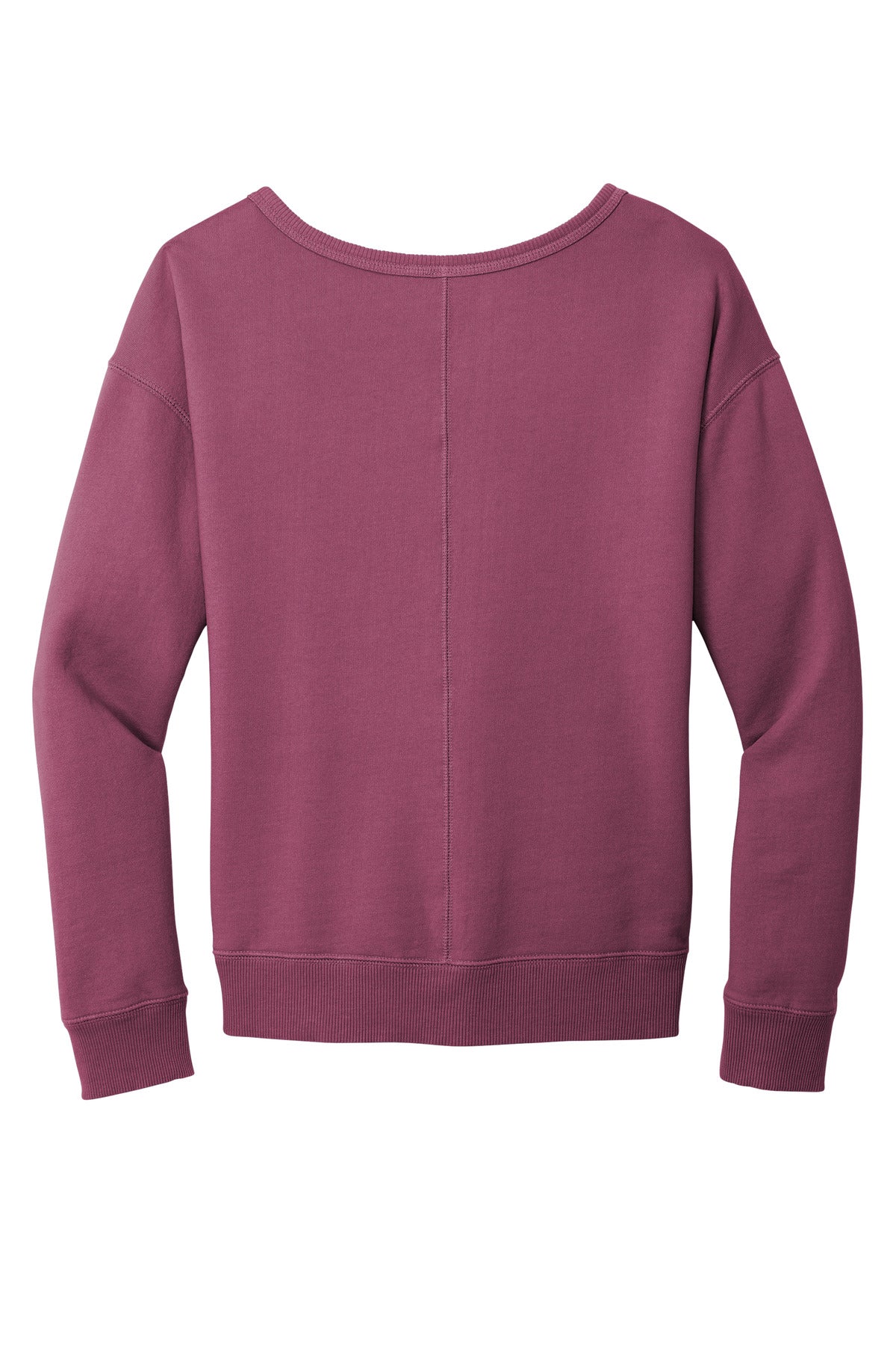 Port & Company® Women's Beach Wash® Garment-Dyed V-Neck Sweatshirt