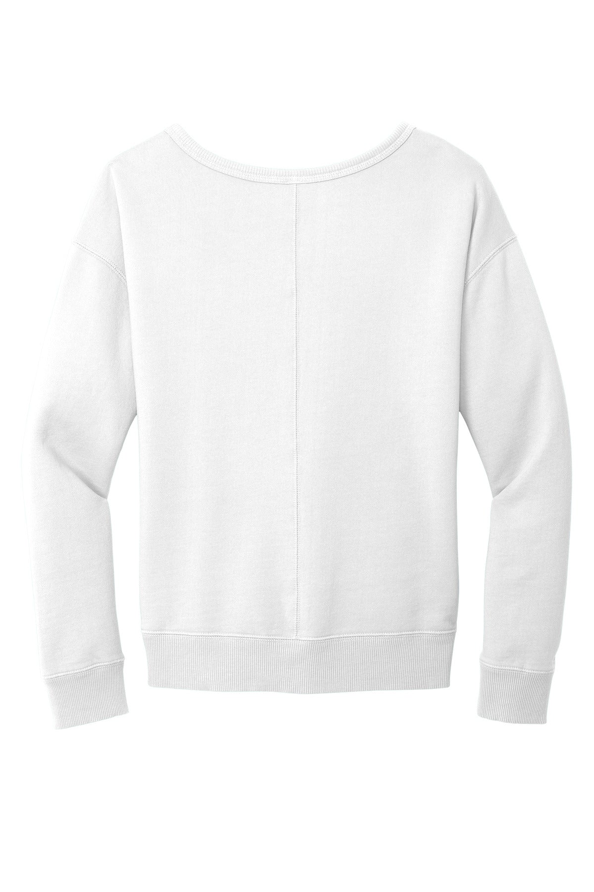 Port & Company® Women's Beach Wash® Garment-Dyed V-Neck Sweatshirt