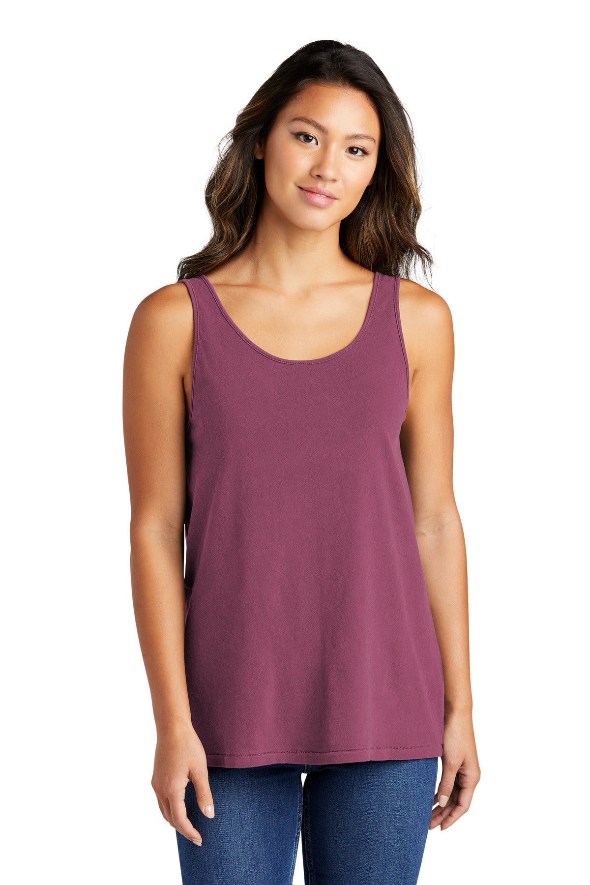 Port & Company® Women's Beach Wash® Garment-Dyed Tank
