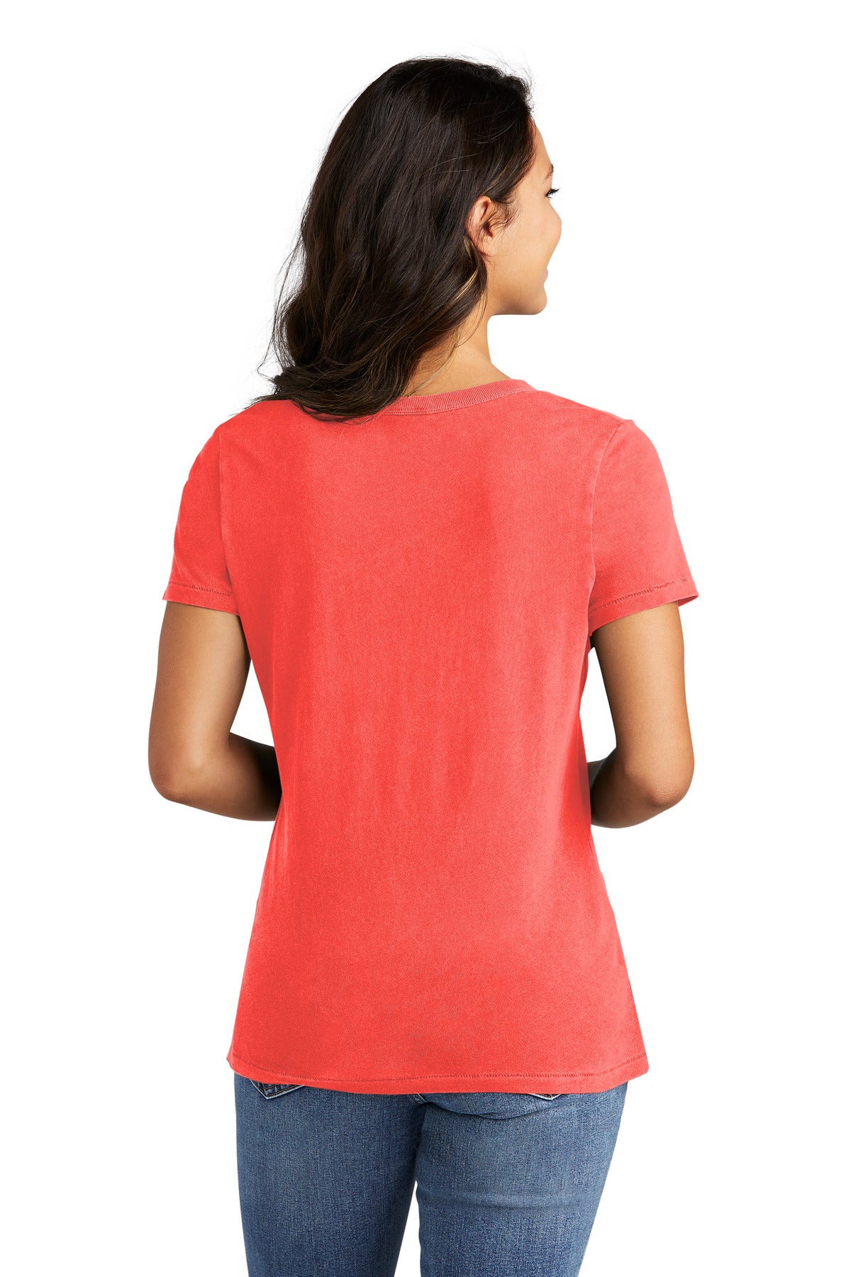 Port & Company® Women's Beach Wash® Garment-Dyed V-Neck Tee