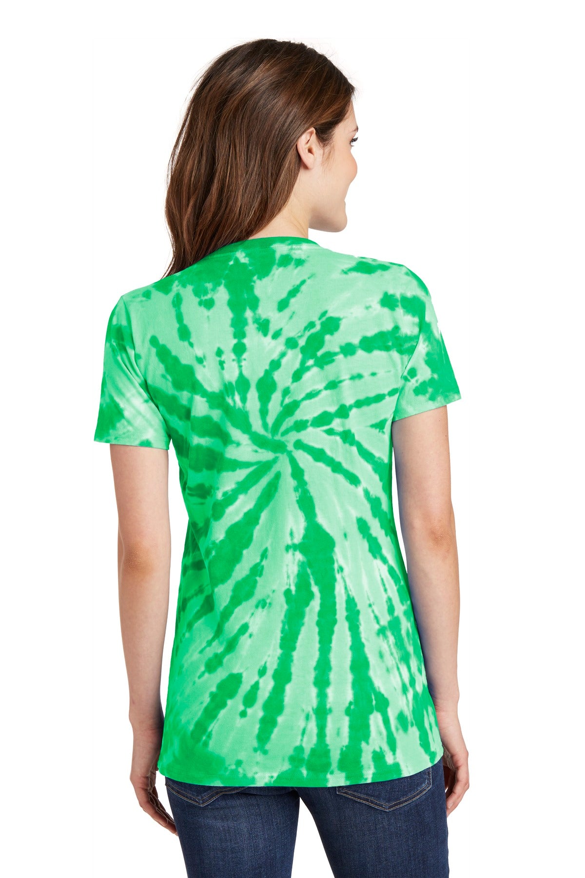 Port & Company® Women's Tie-Dye V-Neck Tee