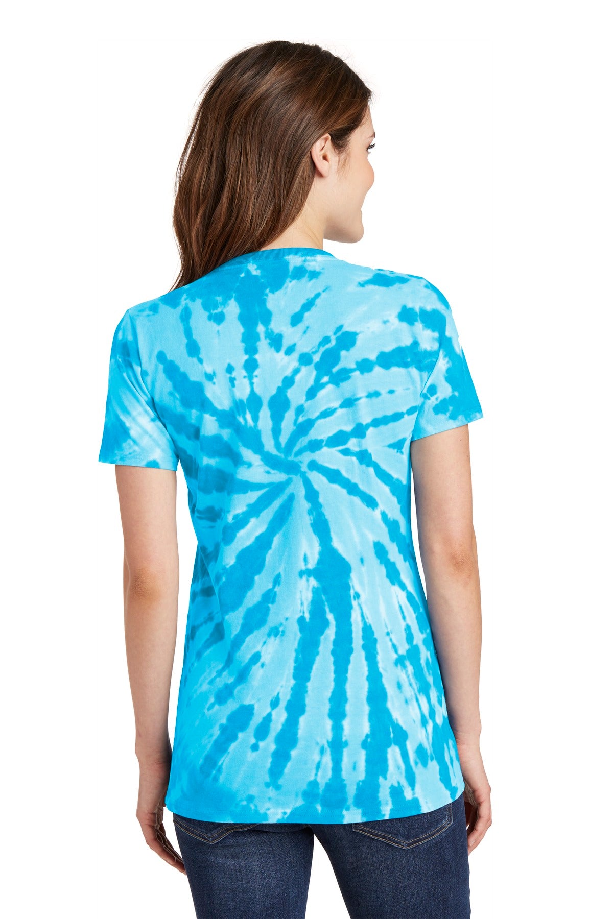 Port & Company® Women's Tie-Dye V-Neck Tee