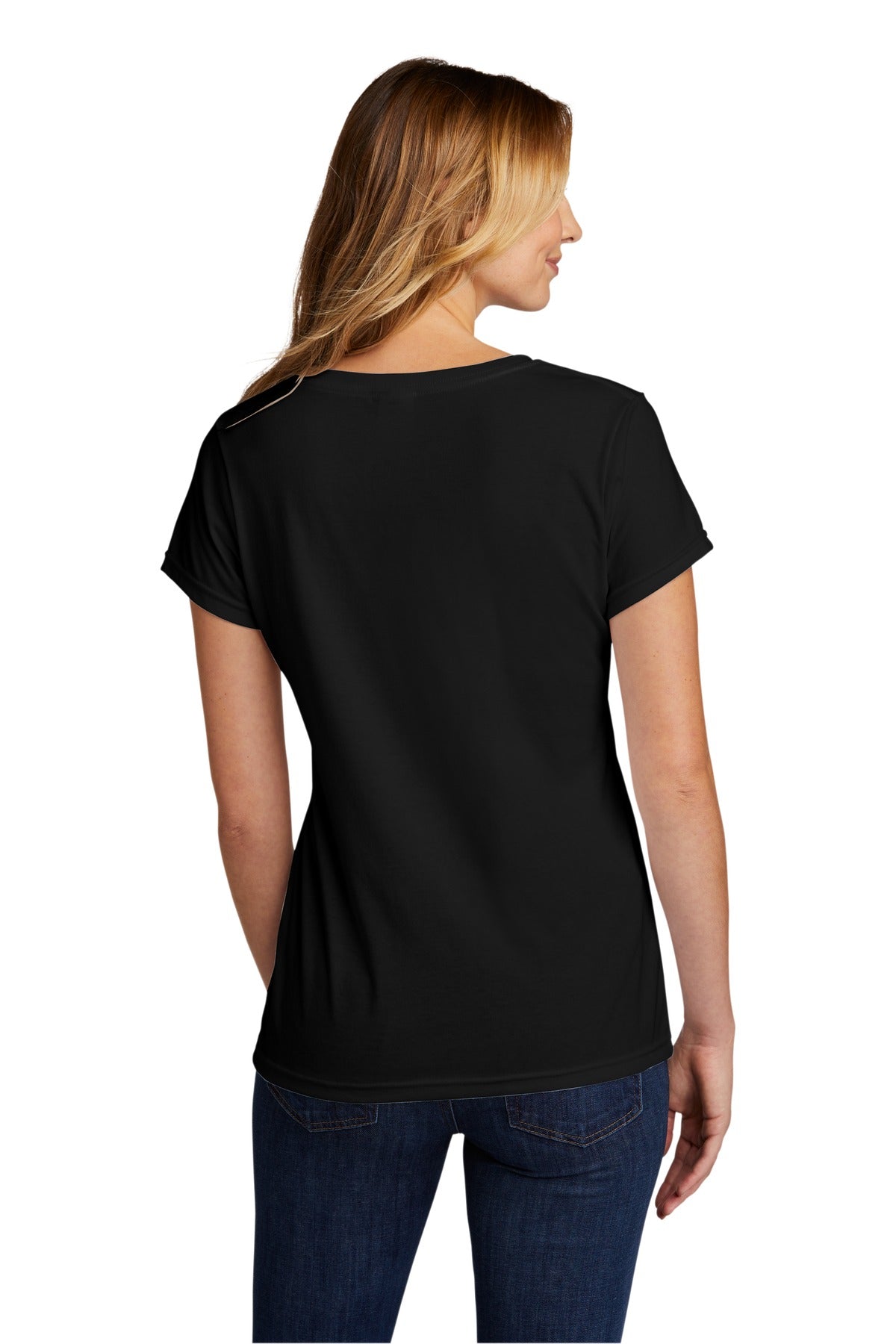 Port & Company® Women's Tri-Blend V-Neck Tee