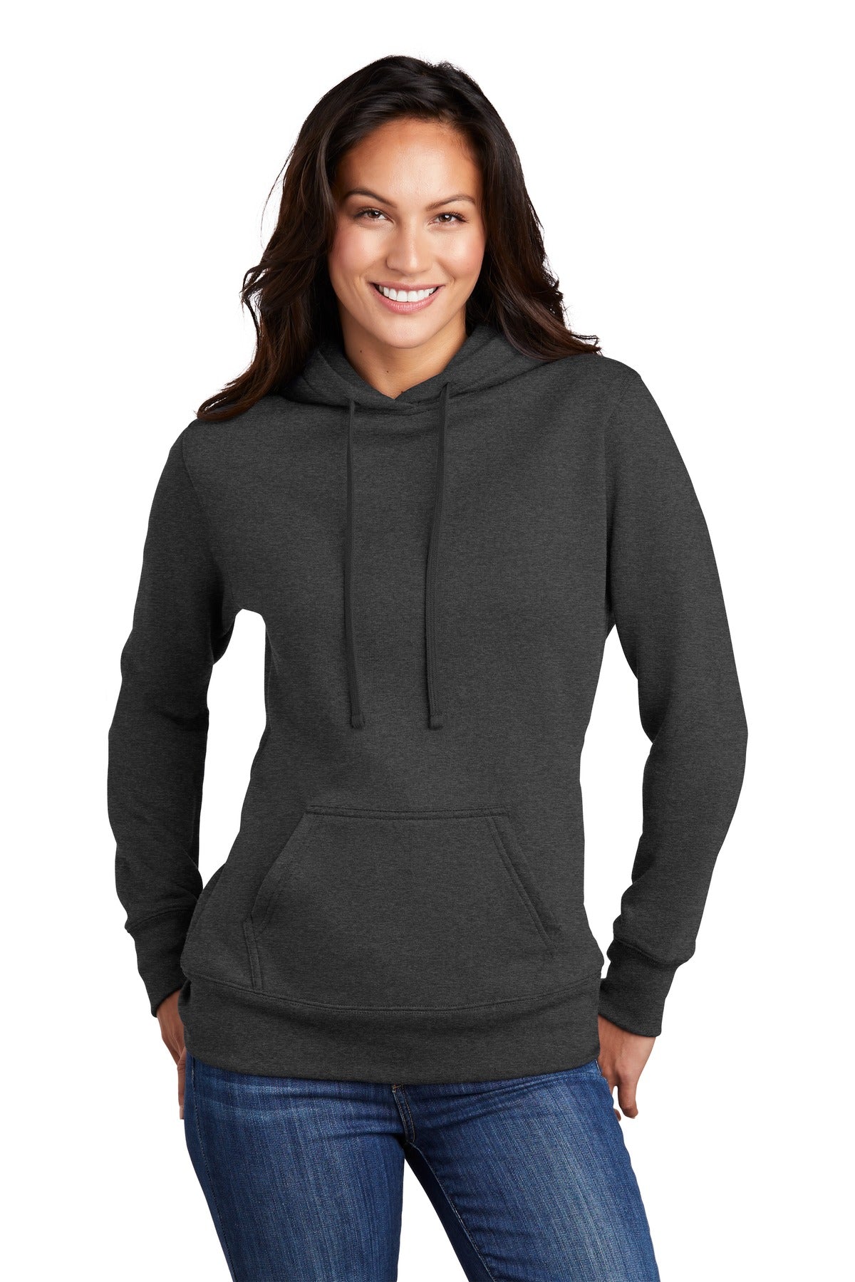 Port & Company® Women's Core Fleece Pullover Hooded Sweatshirt