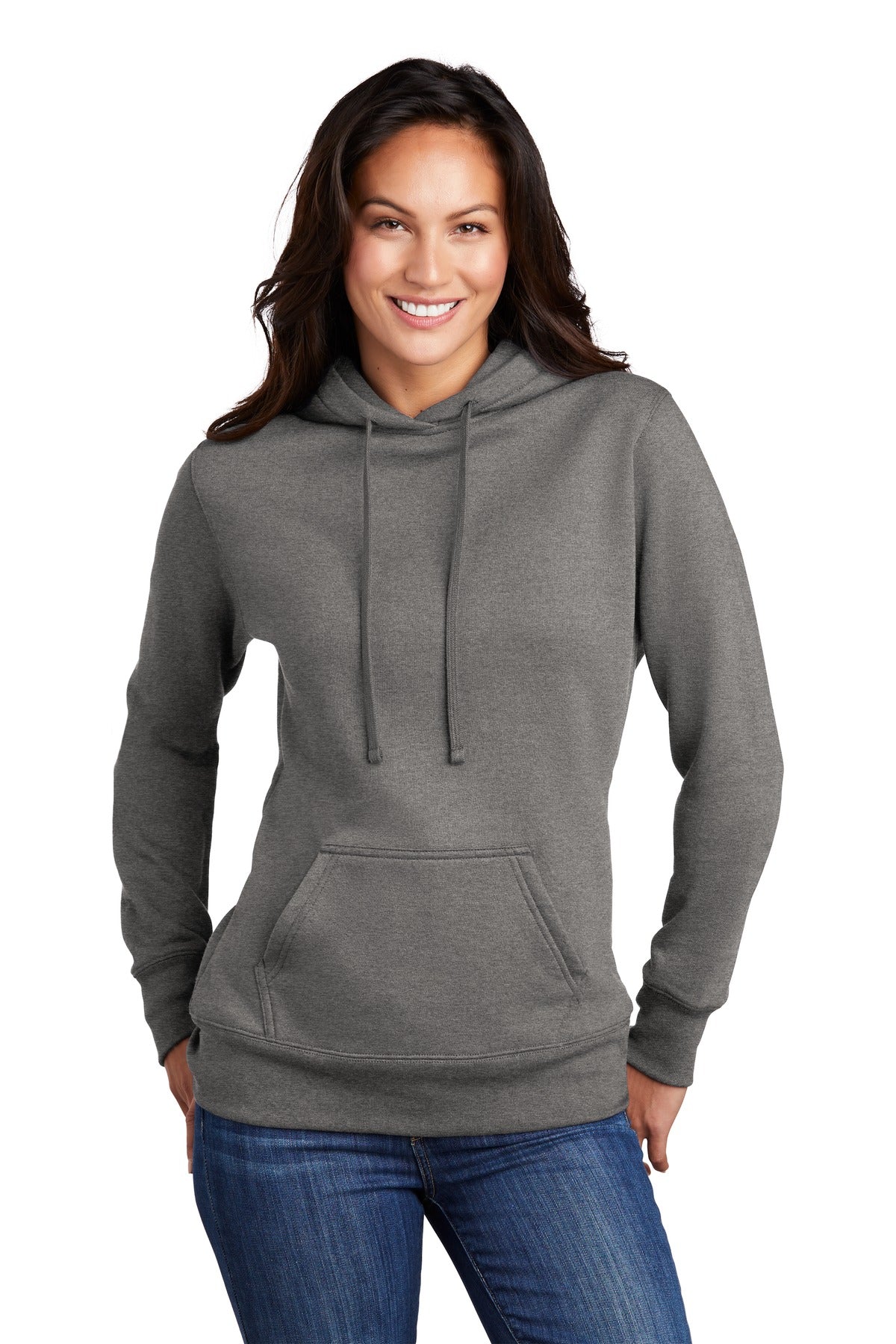 Port & Company® Women's Core Fleece Pullover Hooded Sweatshirt