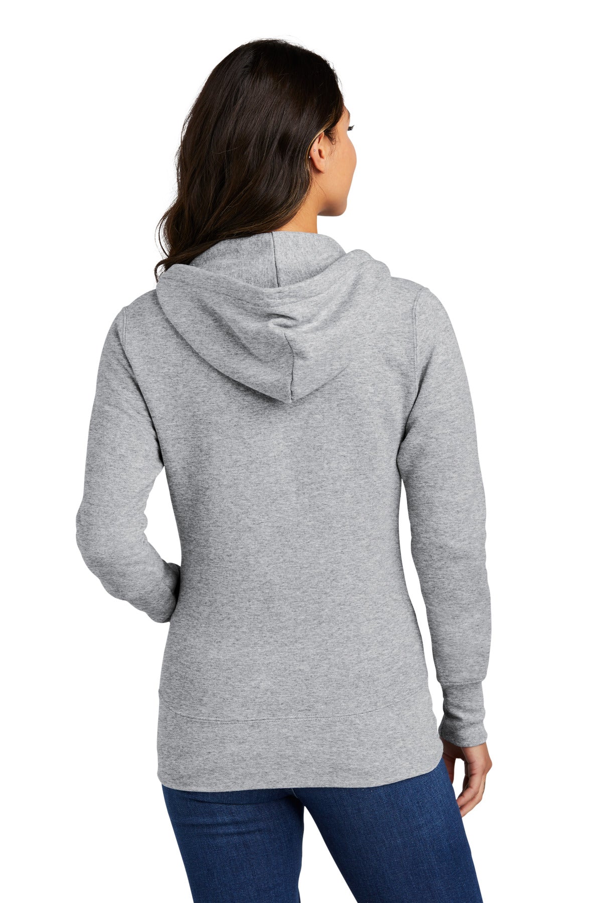 Port & Company® Women's Core Fleece Full-Zip Hooded Sweatshirt