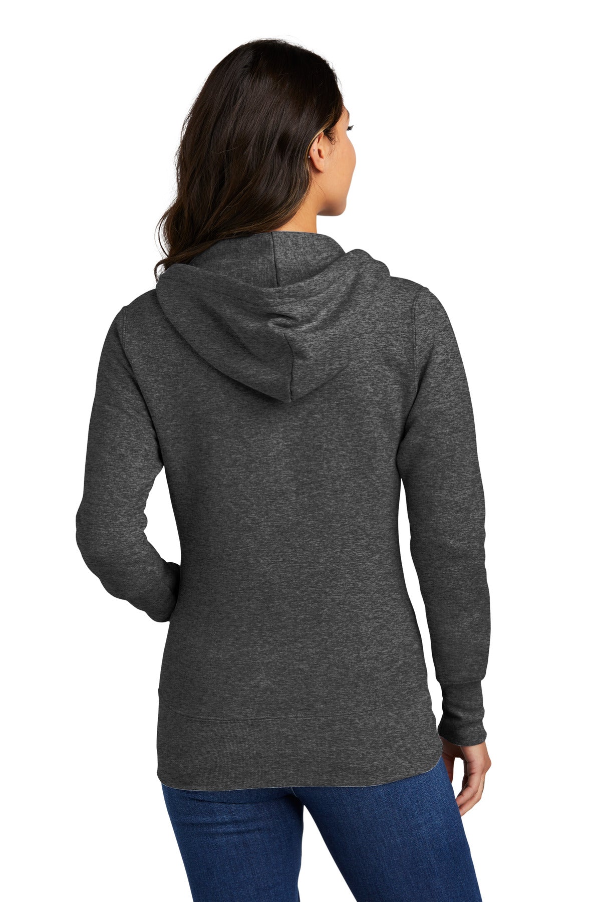 Port & Company® Women's Core Fleece Full-Zip Hooded Sweatshirt