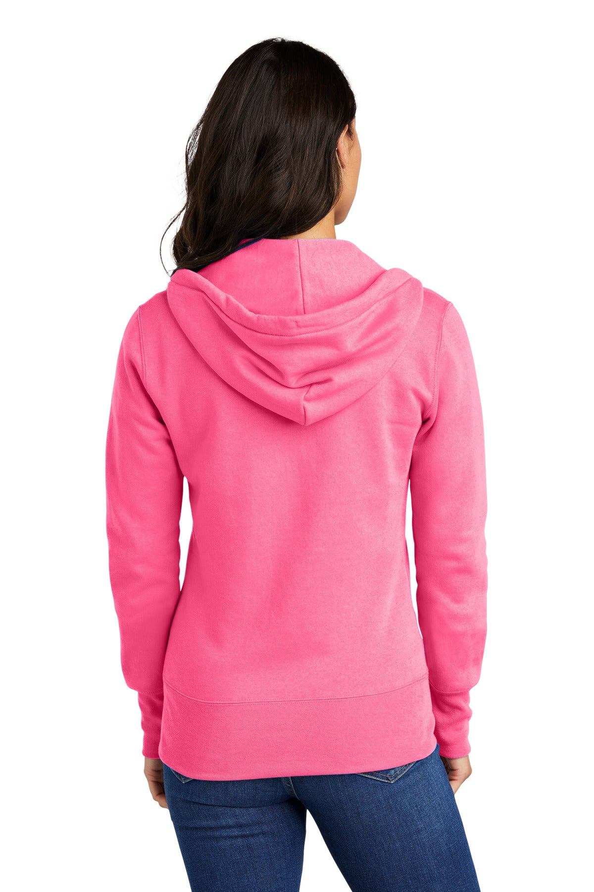 Port & Company® Women's Core Fleece Full-Zip Hooded Sweatshirt
