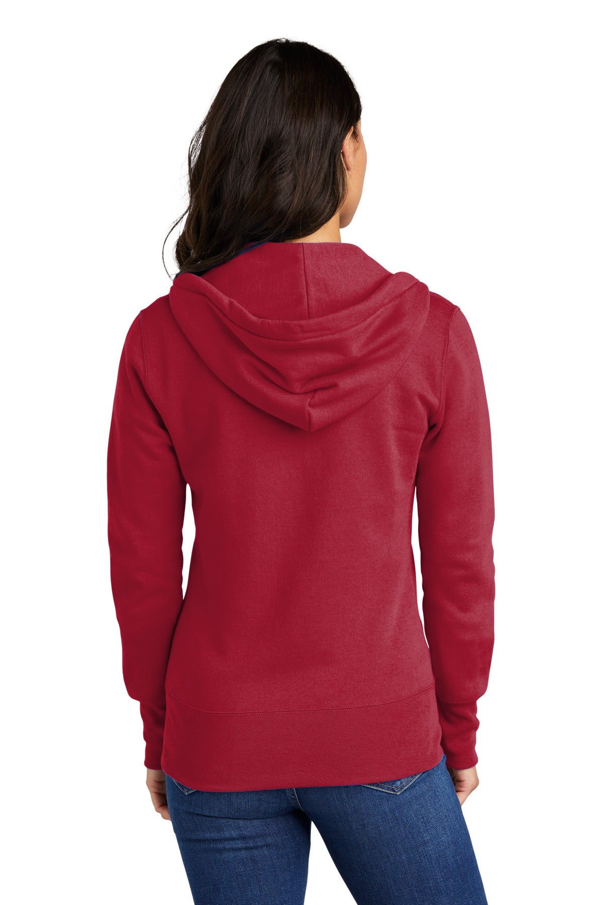 Port & Company® Women's Core Fleece Full-Zip Hooded Sweatshirt