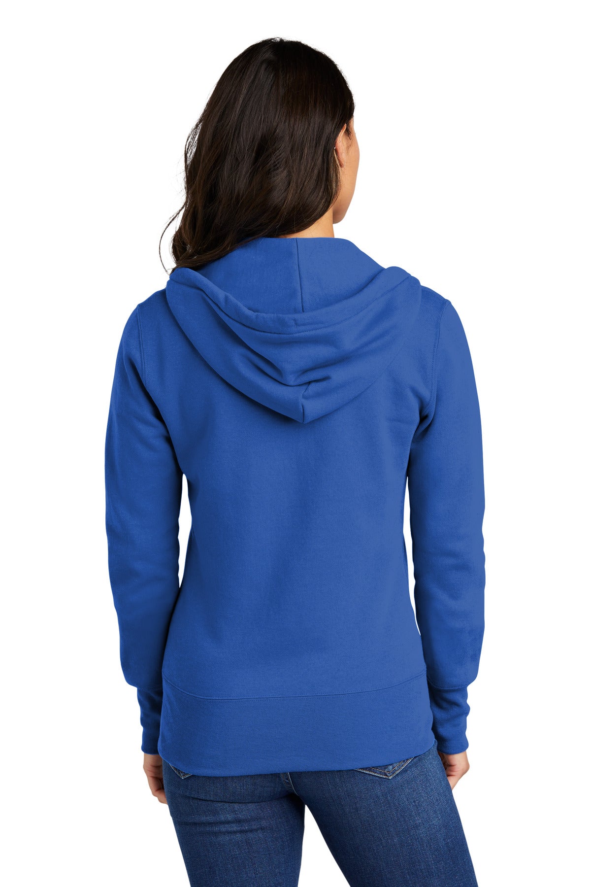 Port & Company® Women's Core Fleece Full-Zip Hooded Sweatshirt