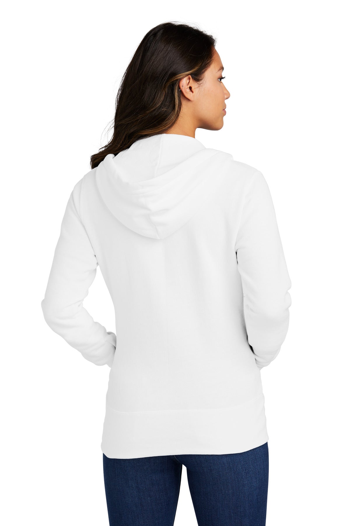 Port & Company® Women's Core Fleece Full-Zip Hooded Sweatshirt